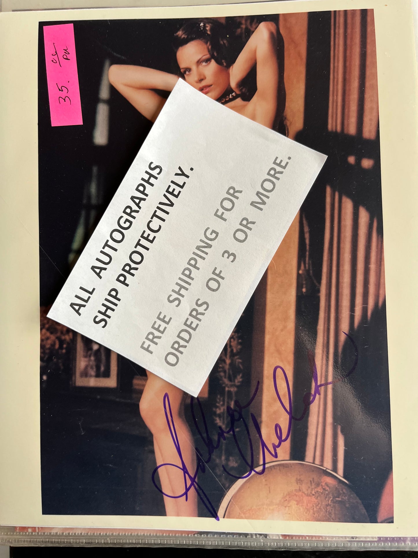 TAHNEE WELCH, Cocoon, Cocoon 2, Sleeping Beauty, autograph