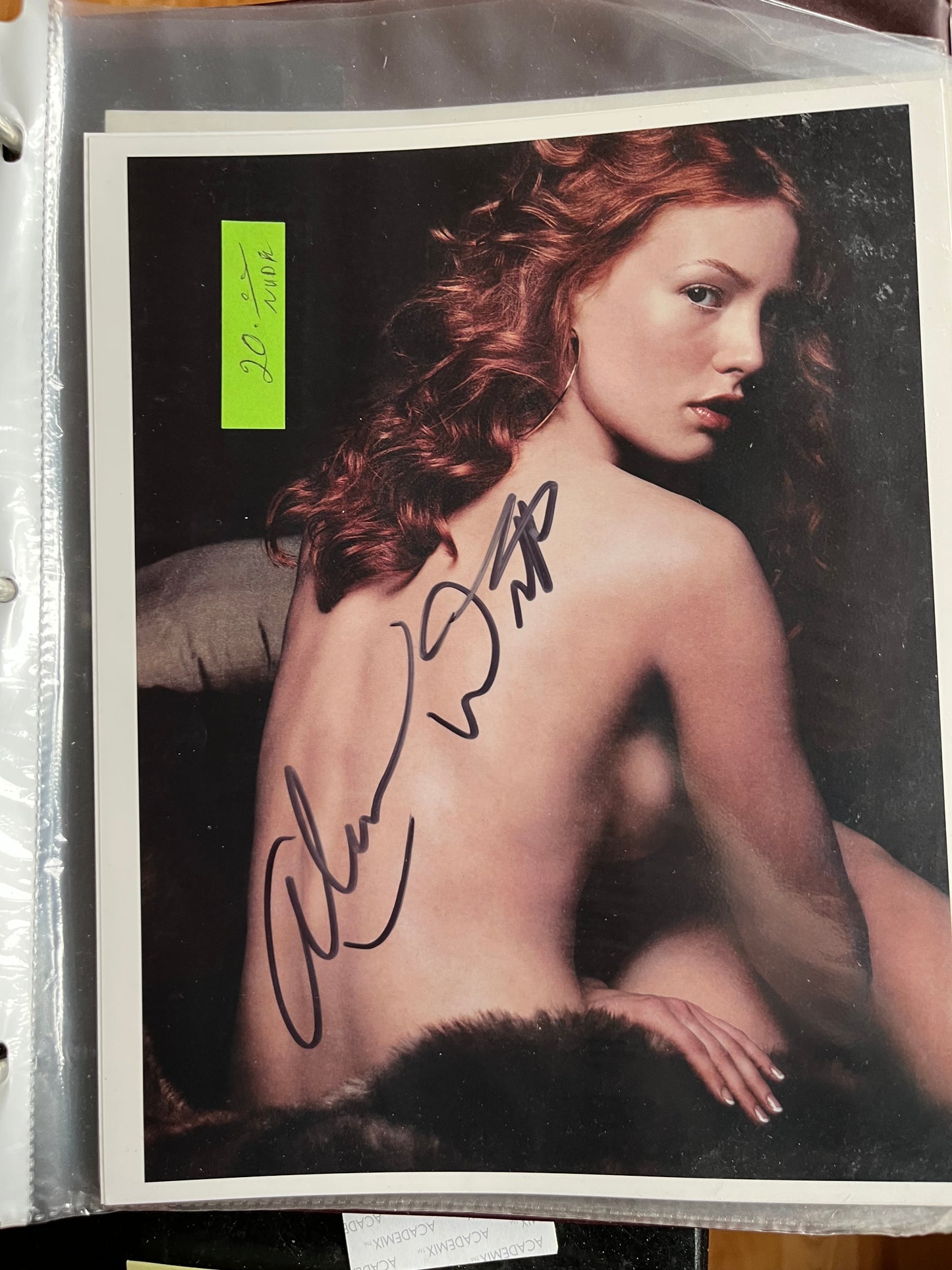 ALICIA WITT, Mr. Holland's Opus, Two Weeks Notice, autograph