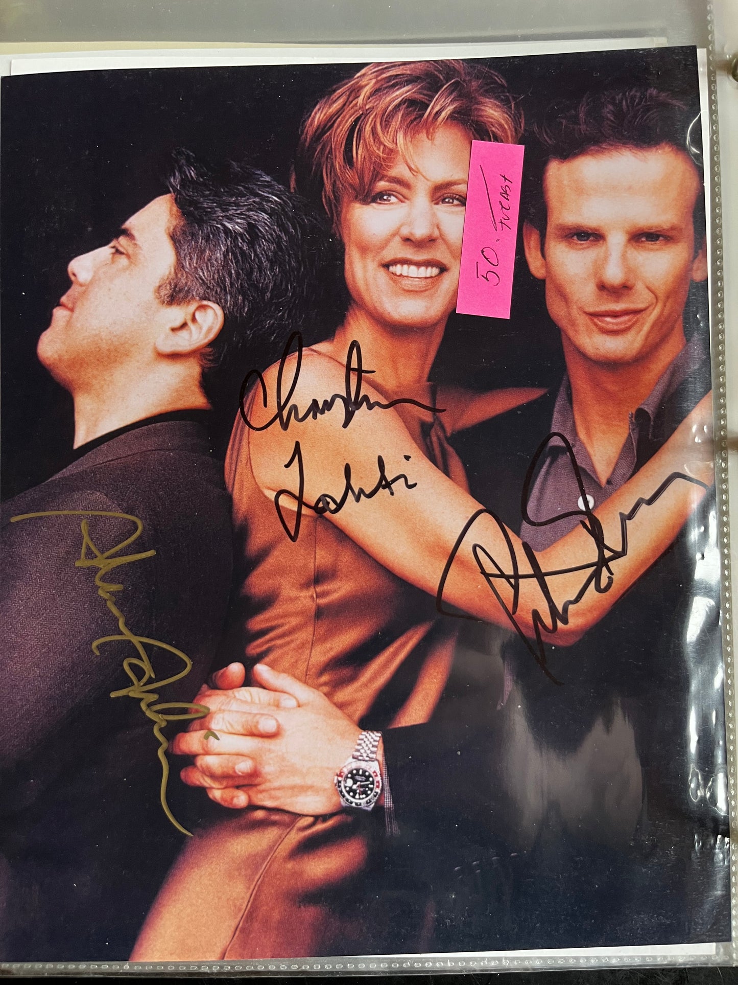 CHICAGO HOPE, TV cast photo, autograph