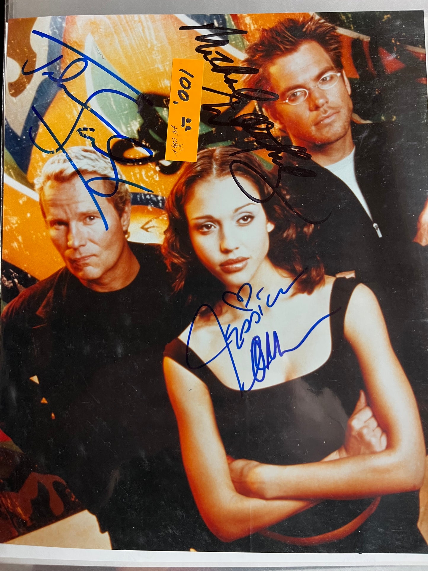 DARK ANGEL, TV cast photo, autographs