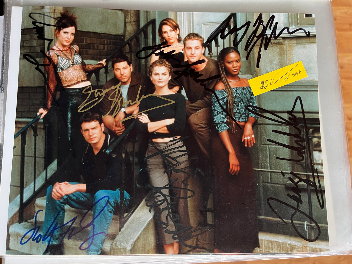 FELICITY, TV cast photo, autographs