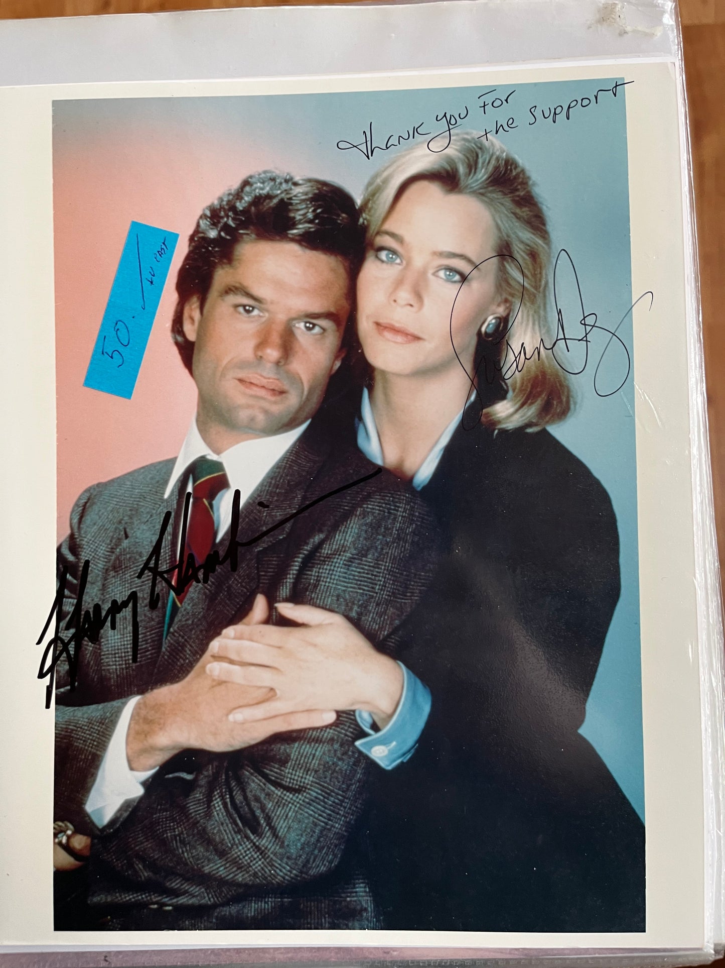 LA LAW, TV cast photo, autographs