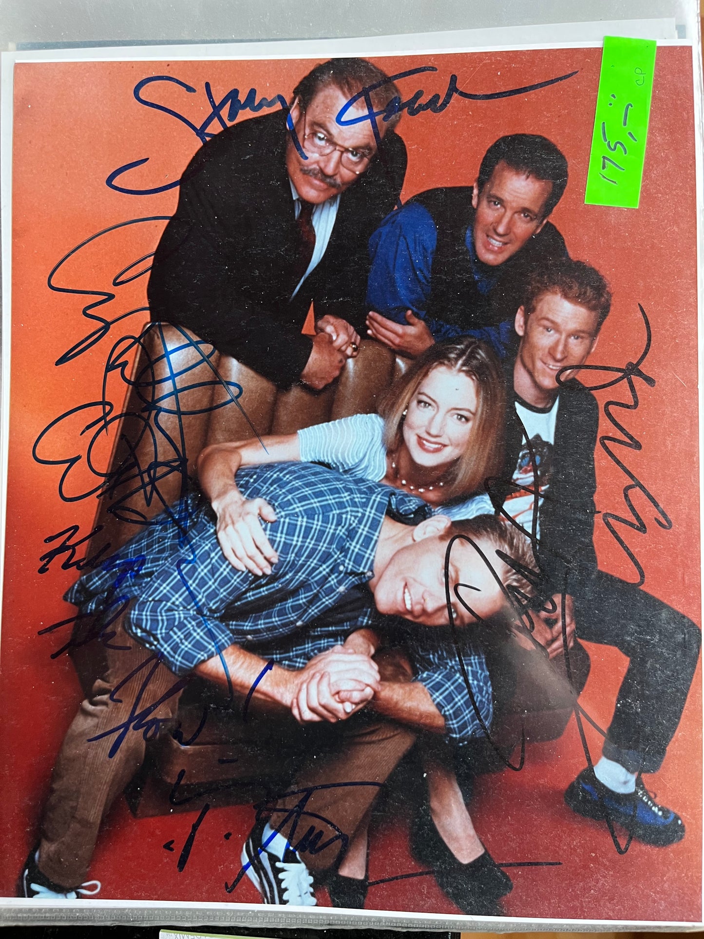 TITUS, TV cast autographs