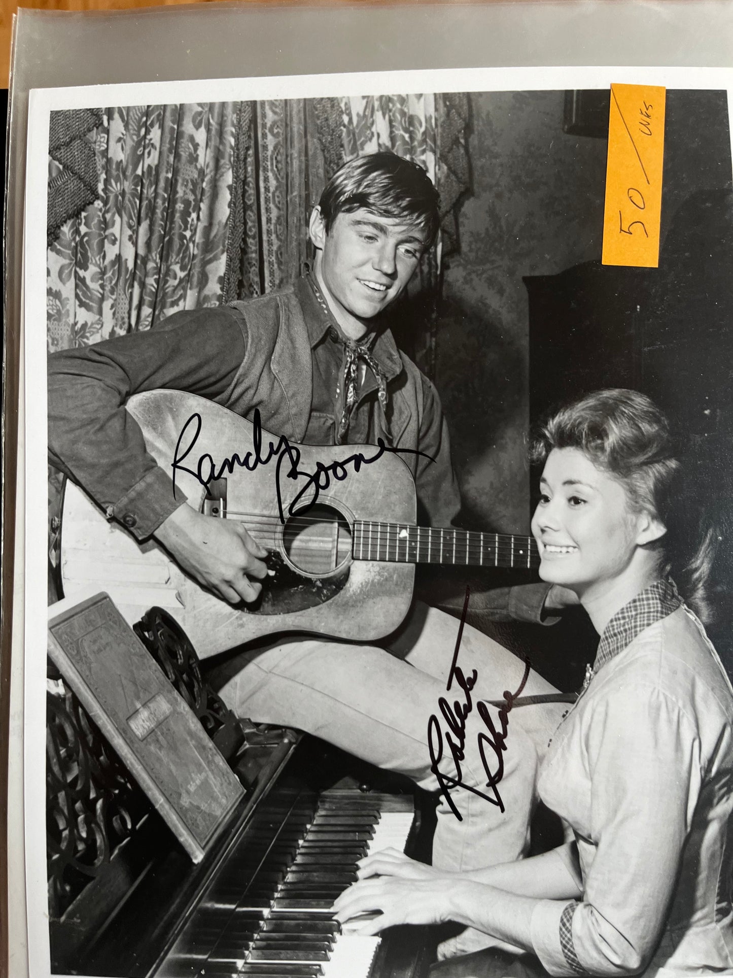 THE VIRGINIAN, TV cast autographs