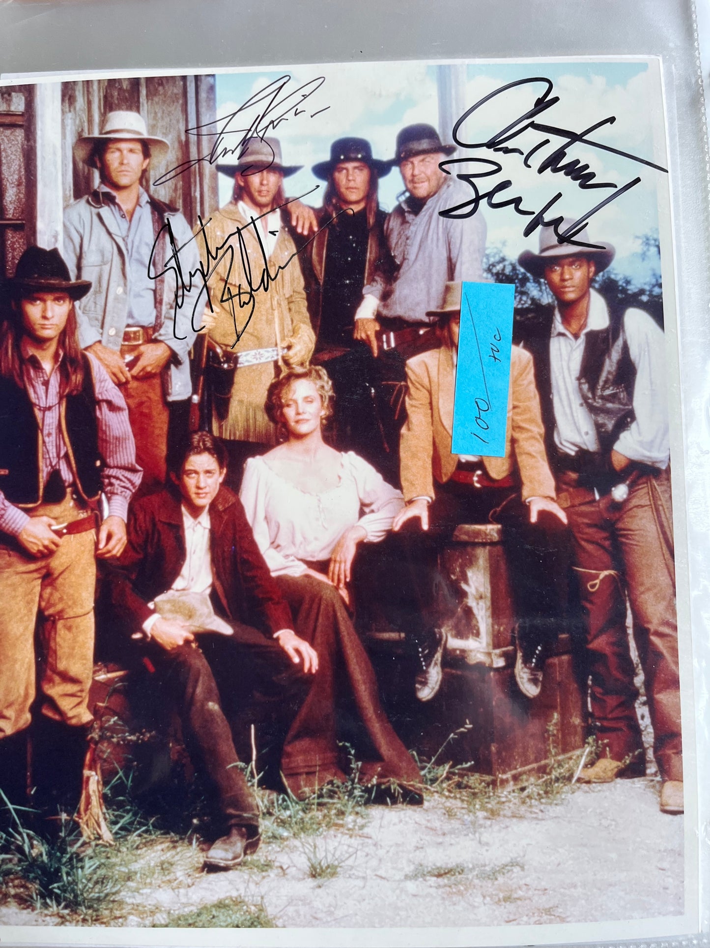 THE YOUNG RIDERS, Tv cast autographs