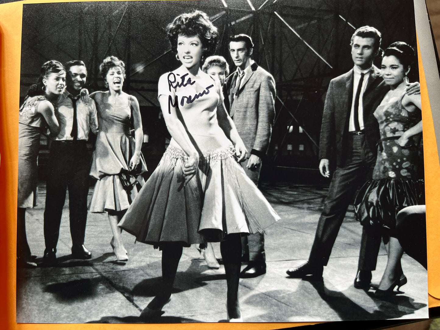 RITA MORENO, West Side Story, autograph