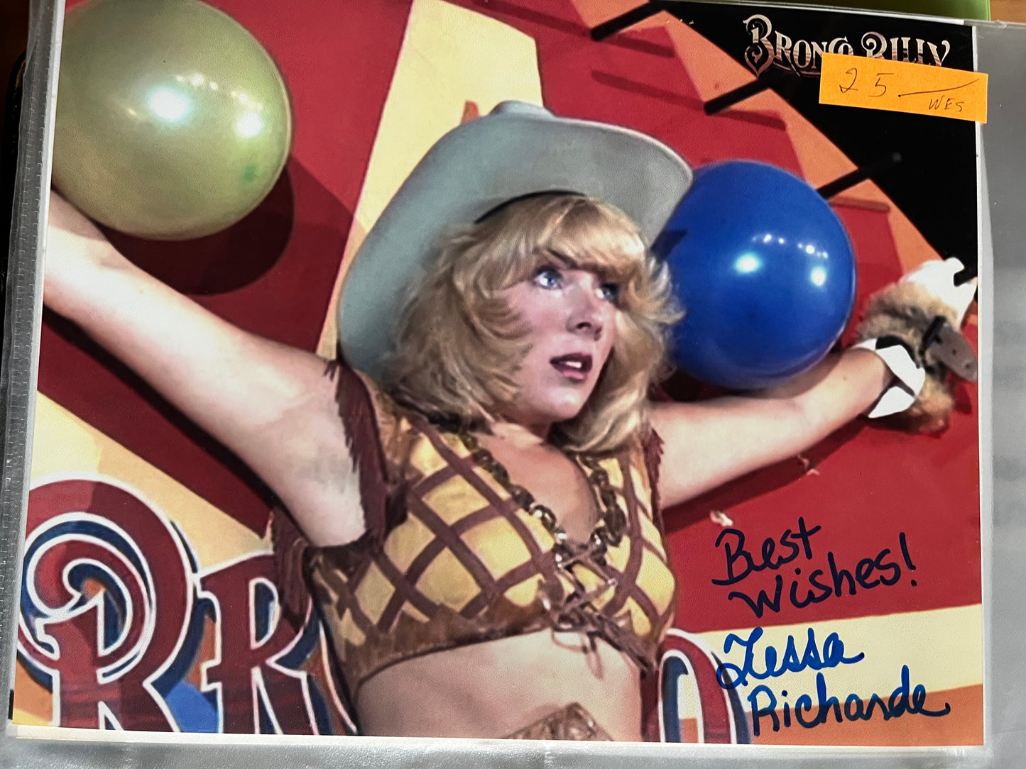 TESSA RICHARDS, autograph