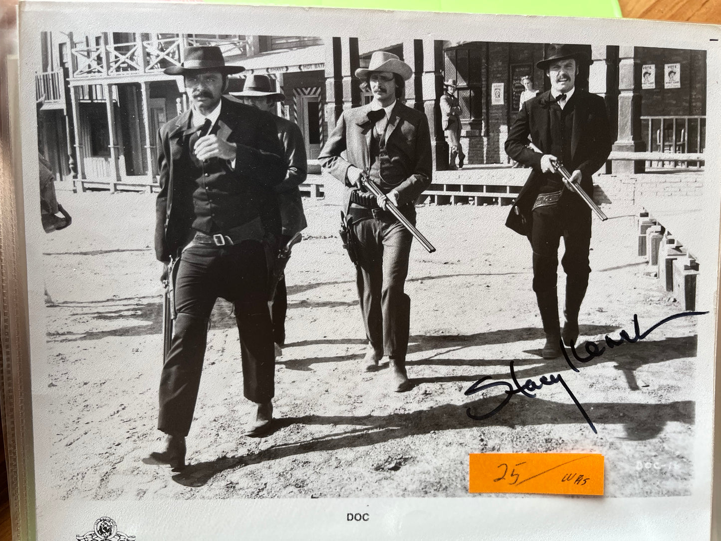 STACY KEACH, autograph