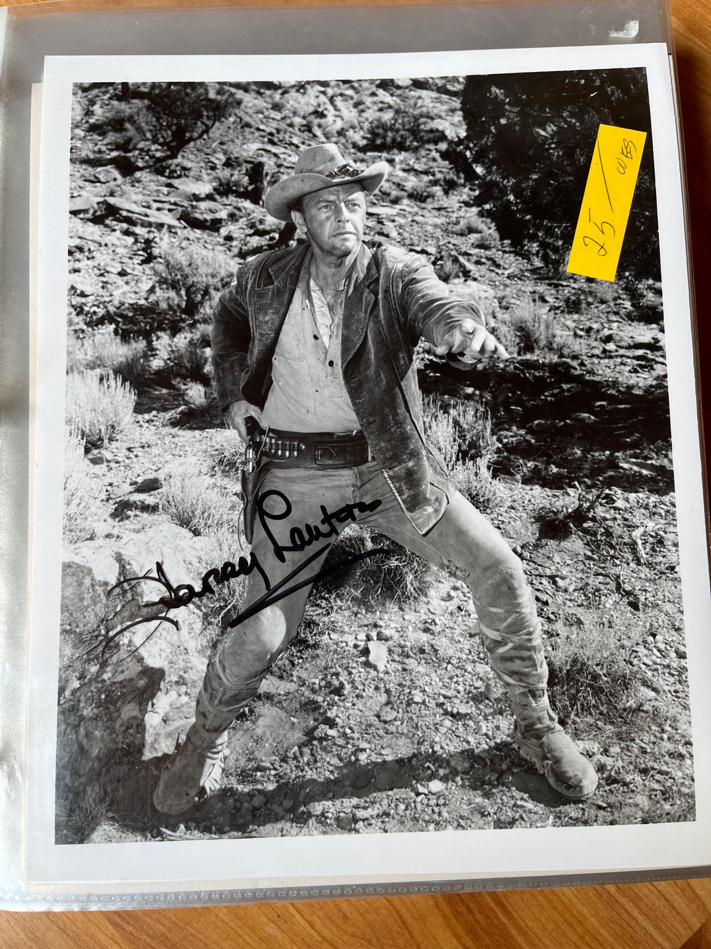 HARRY LAUTON, autograph