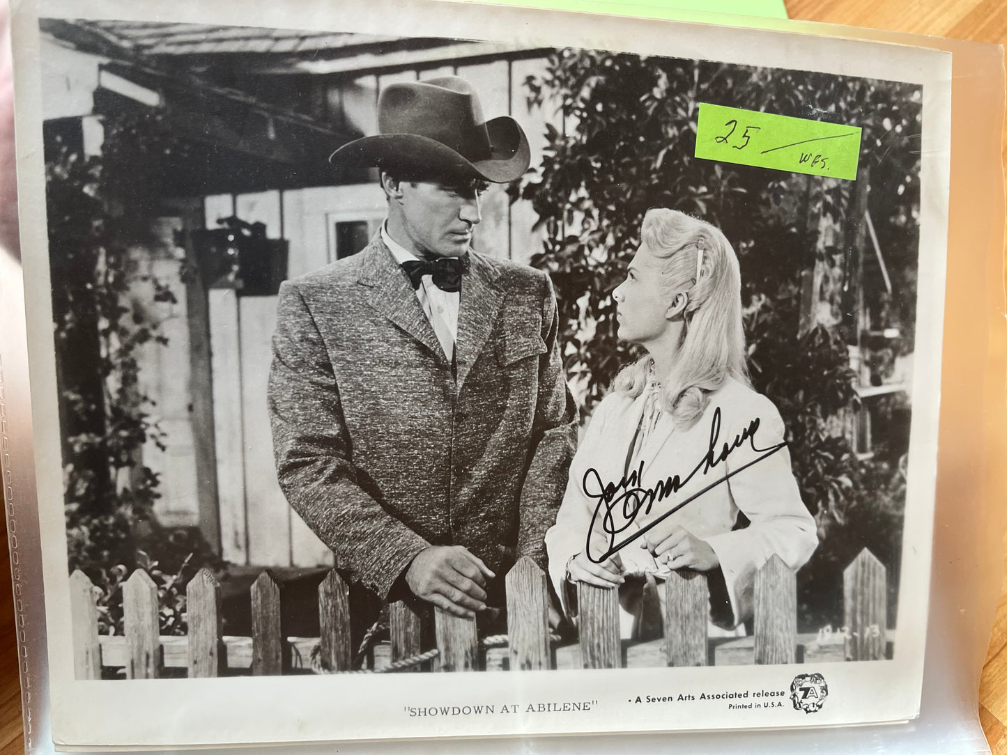 MARTHA HYER, autograph