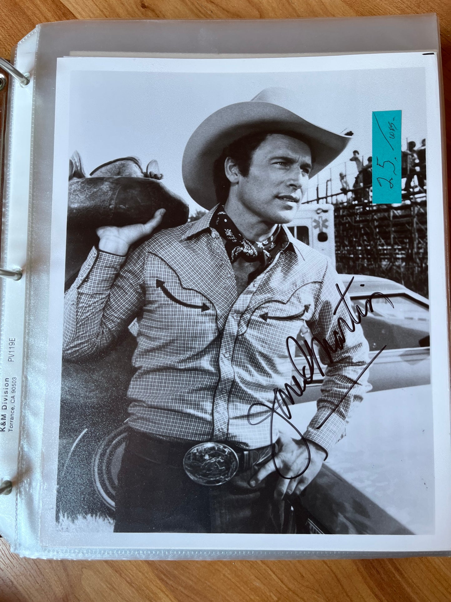 JARED MARTIN, autograph