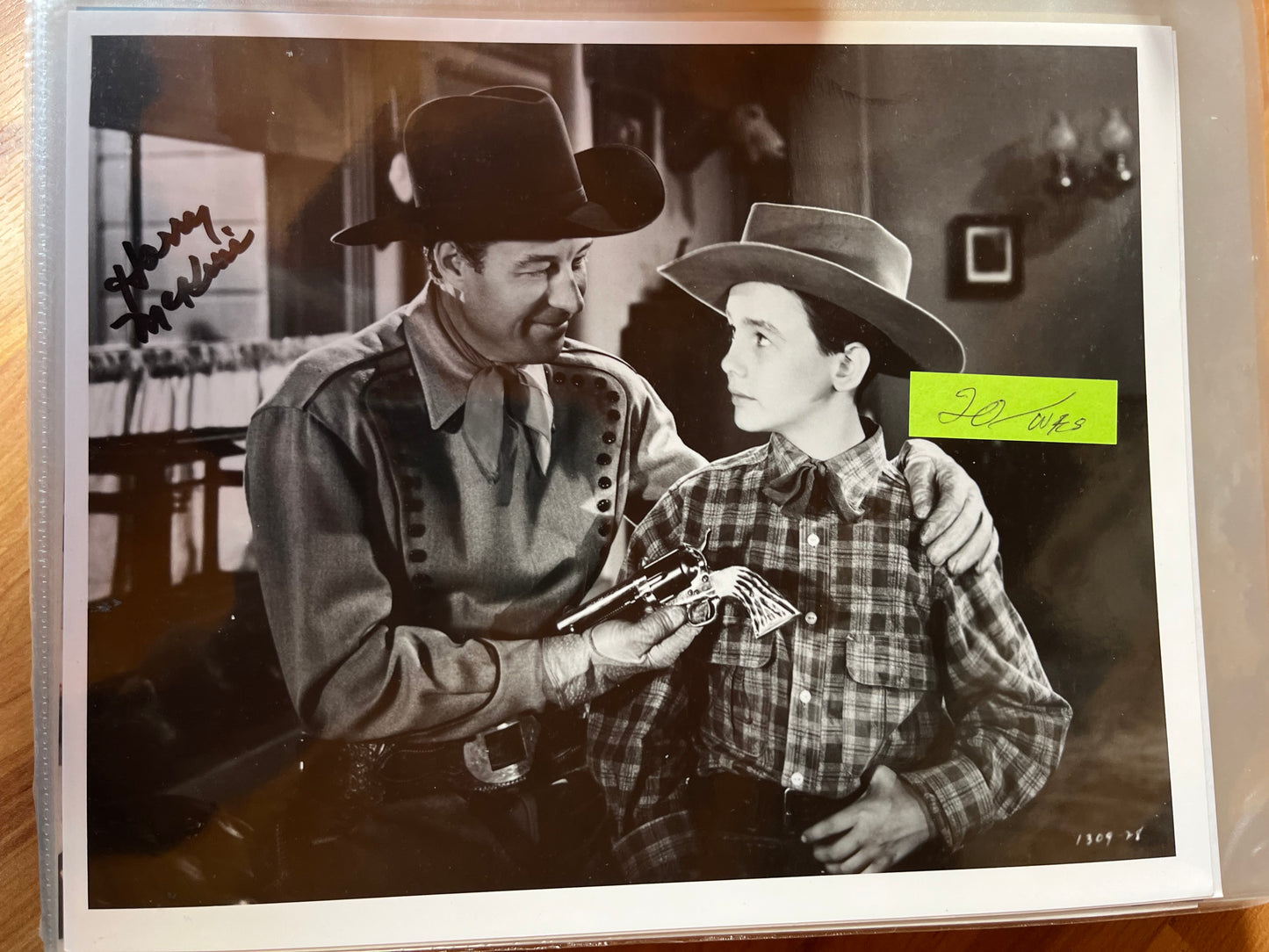 HARRY McKIM, autograph