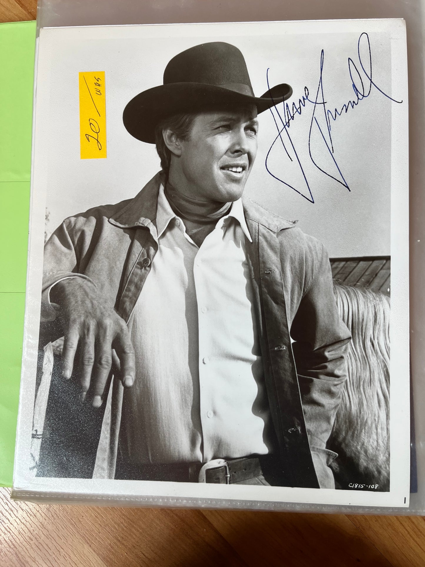HARV PRESNELL, autograph