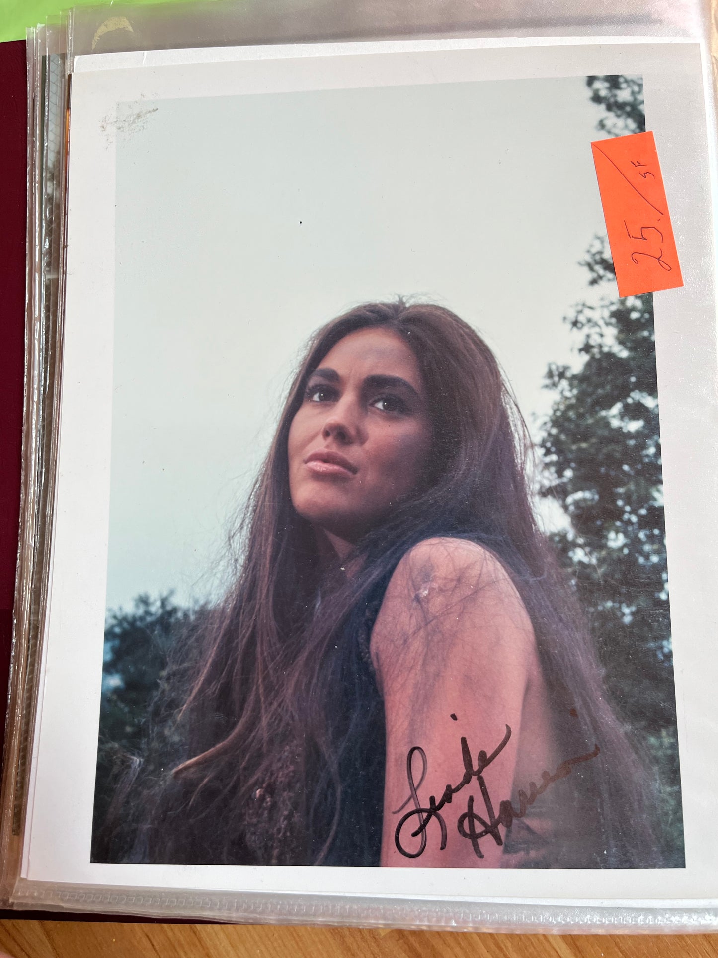 LINDA HARRISON, Planet of the Apes, autograph