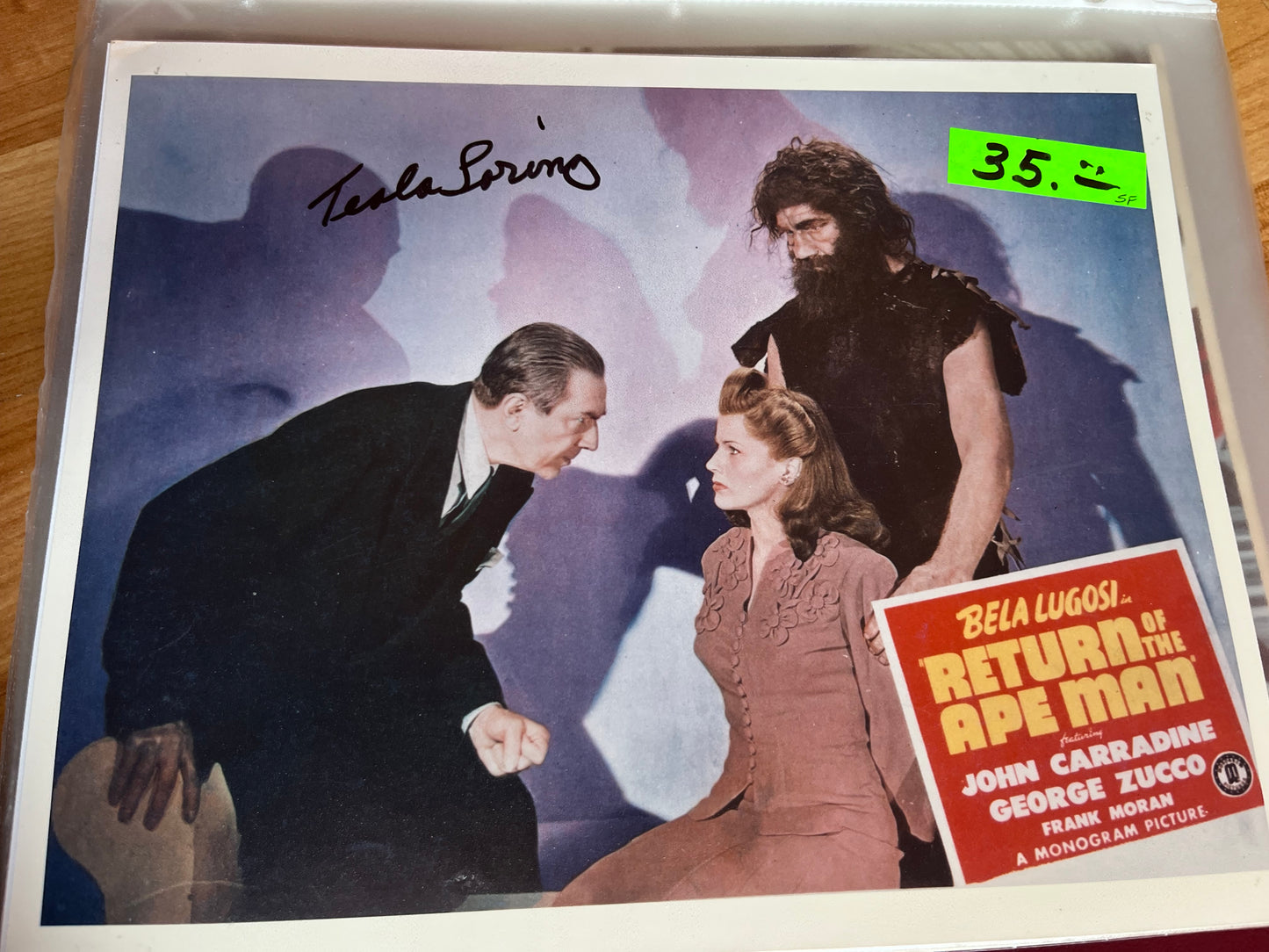 TEALA LORING, autograph