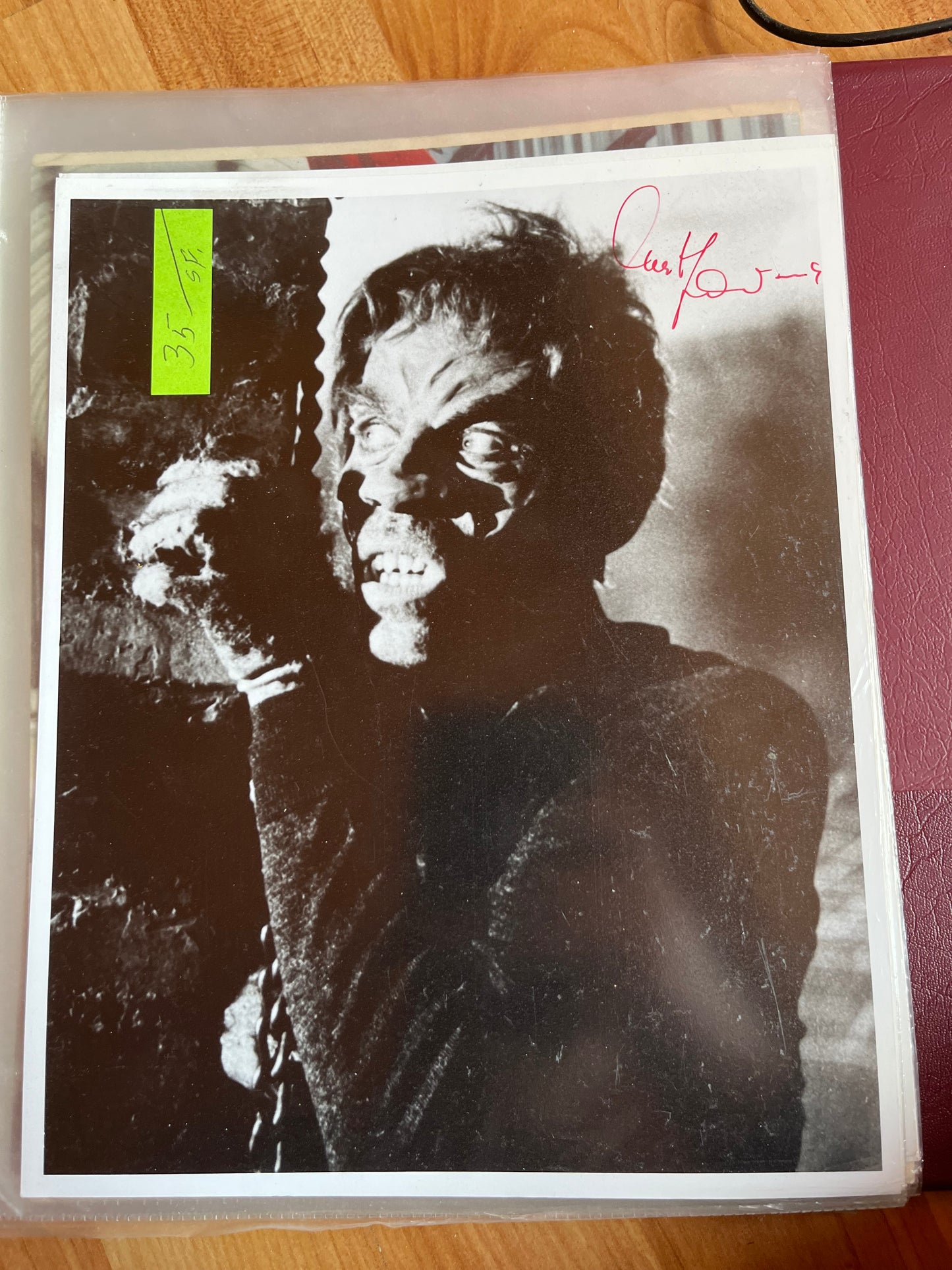 CURT LOWENS, autograph