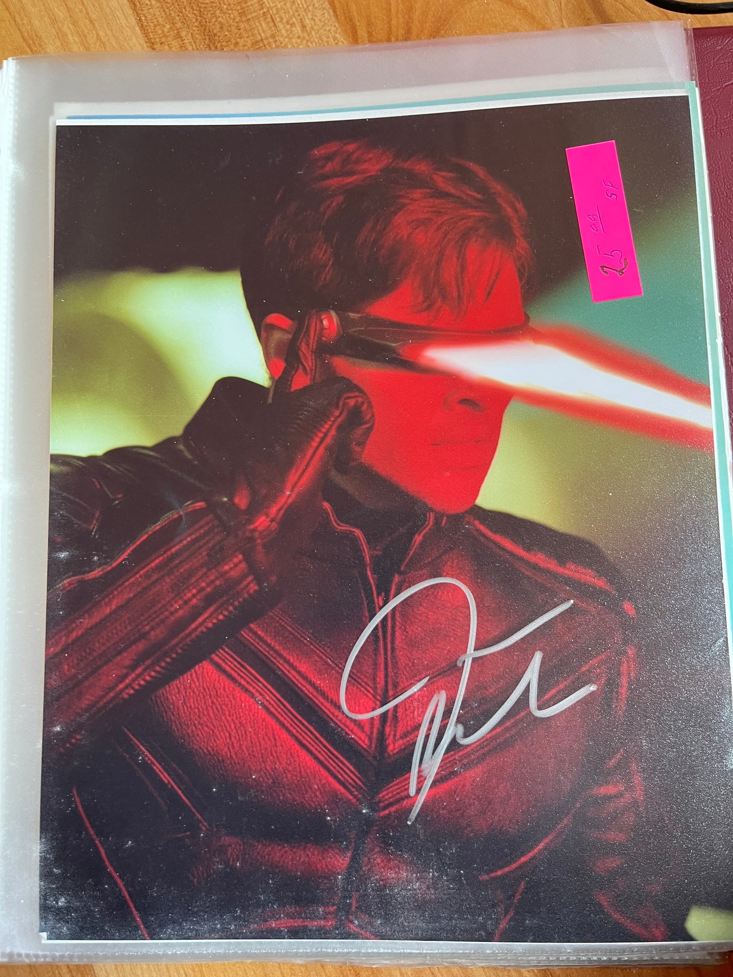 JAMES MARSDEN, X-Men autographs