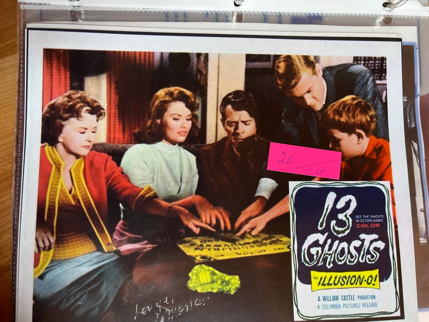 JO MORROW, autograph