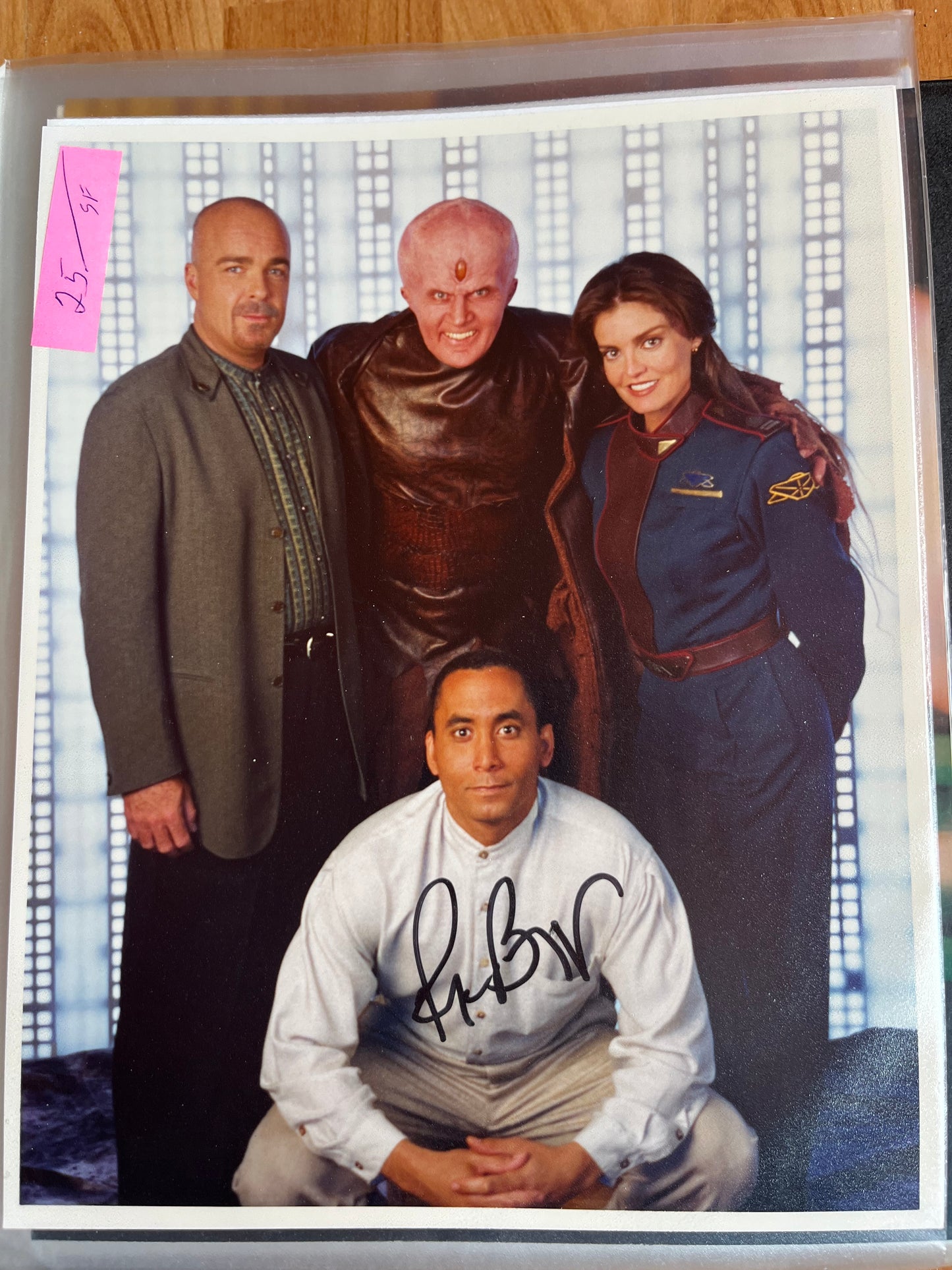 RICHARD BIGGS, autograph