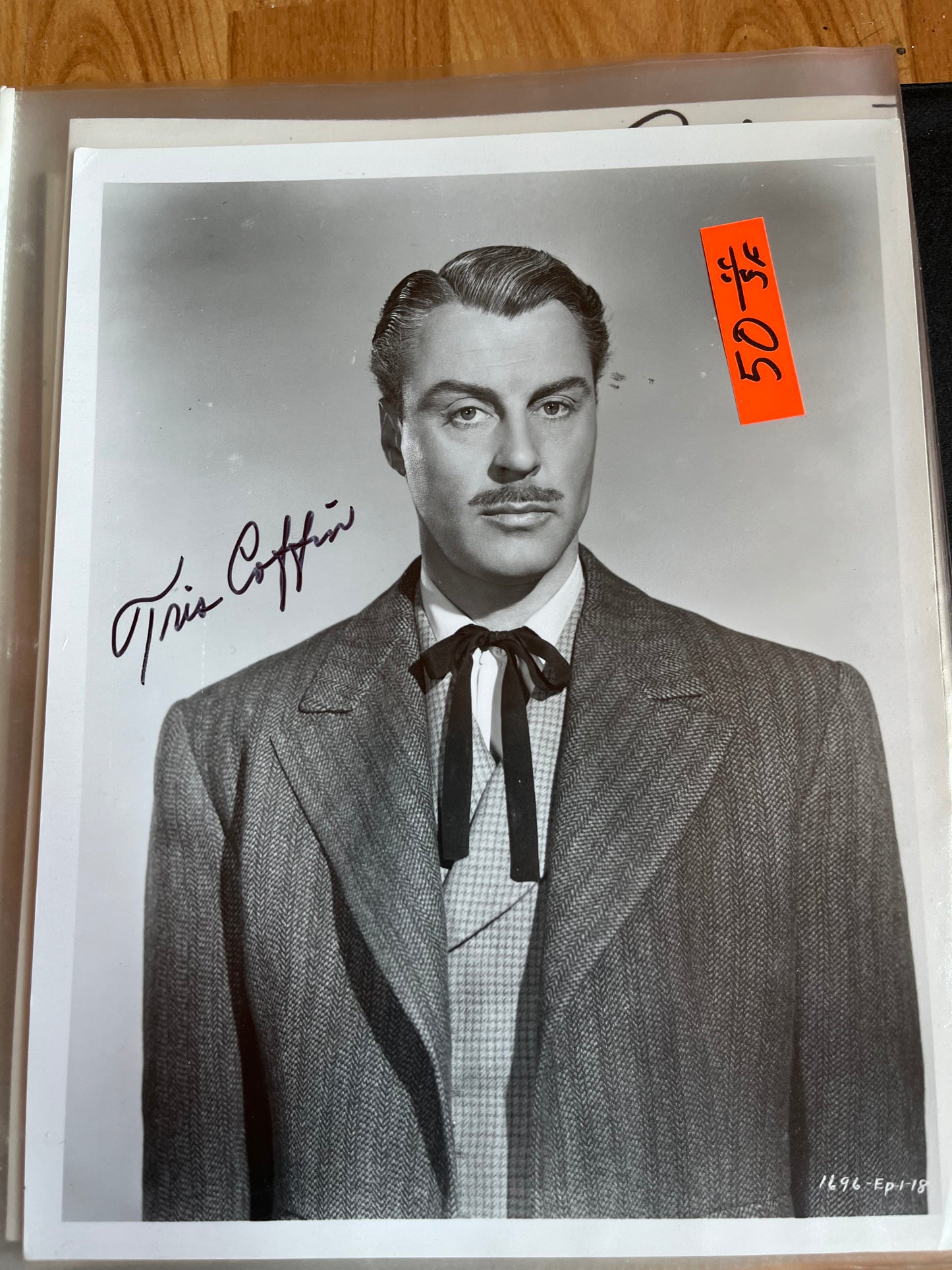 TRISTAM COFFIN, autograph