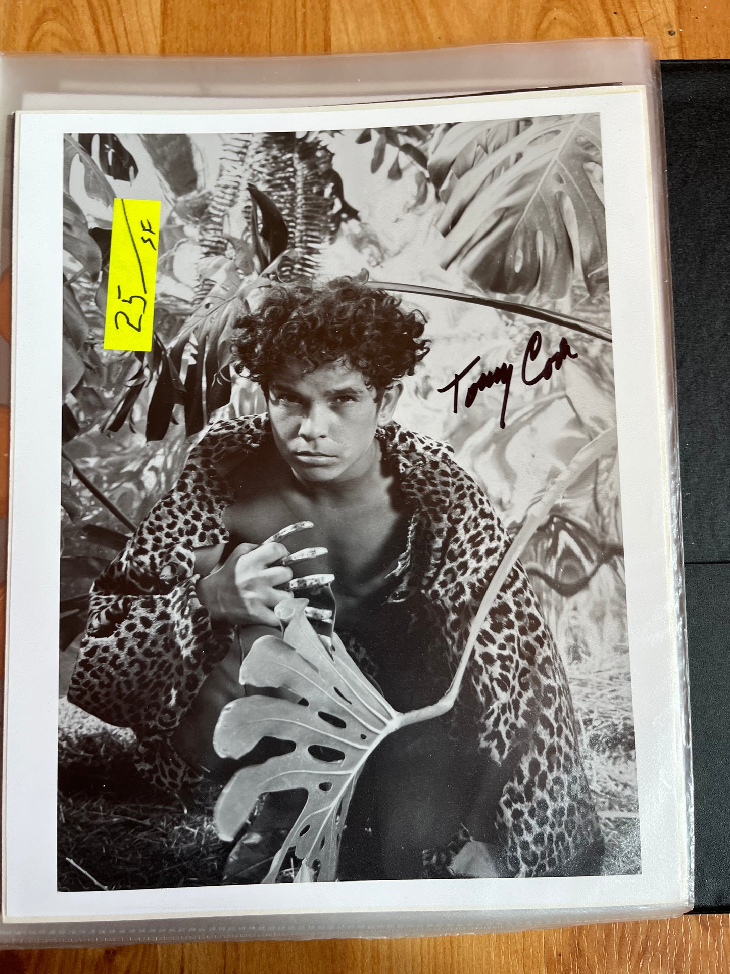 TOMMY COOK, autograph