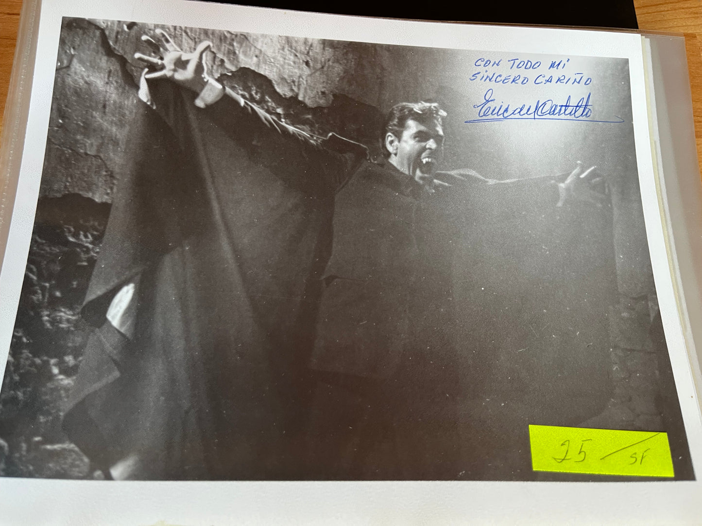 ERIC DEL CASTILLO, autograph