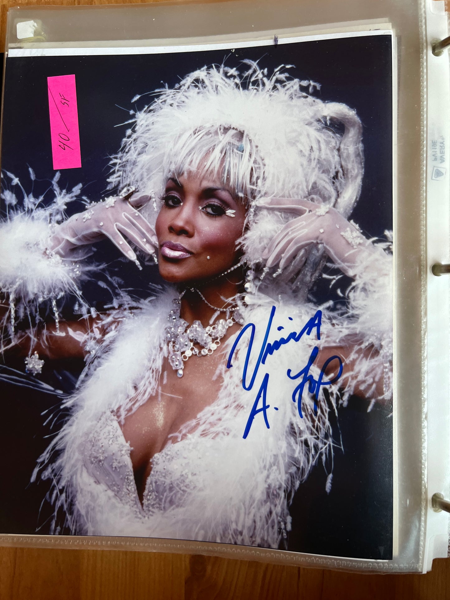 VIVECA A. FOX, autograph