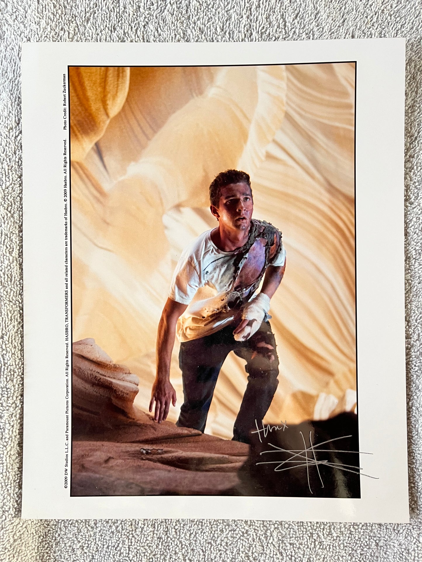 SHIA LaBEOUF from TRANSFORMERS and INDIANA JONES (Autograph)