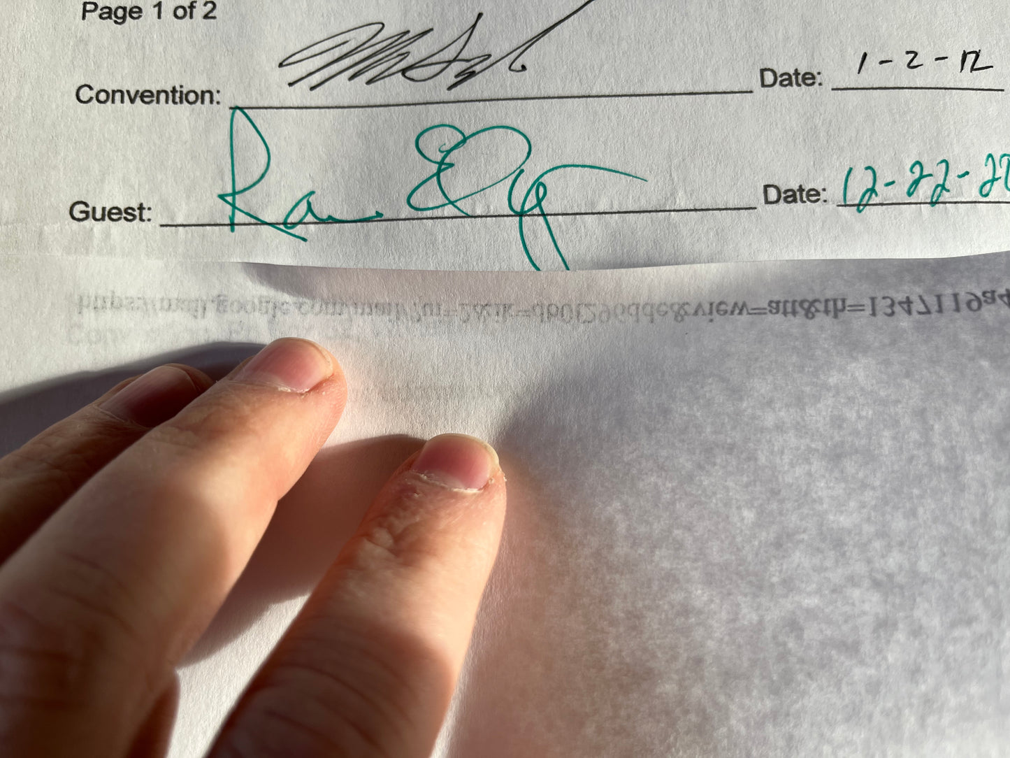 RON ELY from TARZAN and DOC SAVAGE (autograph)