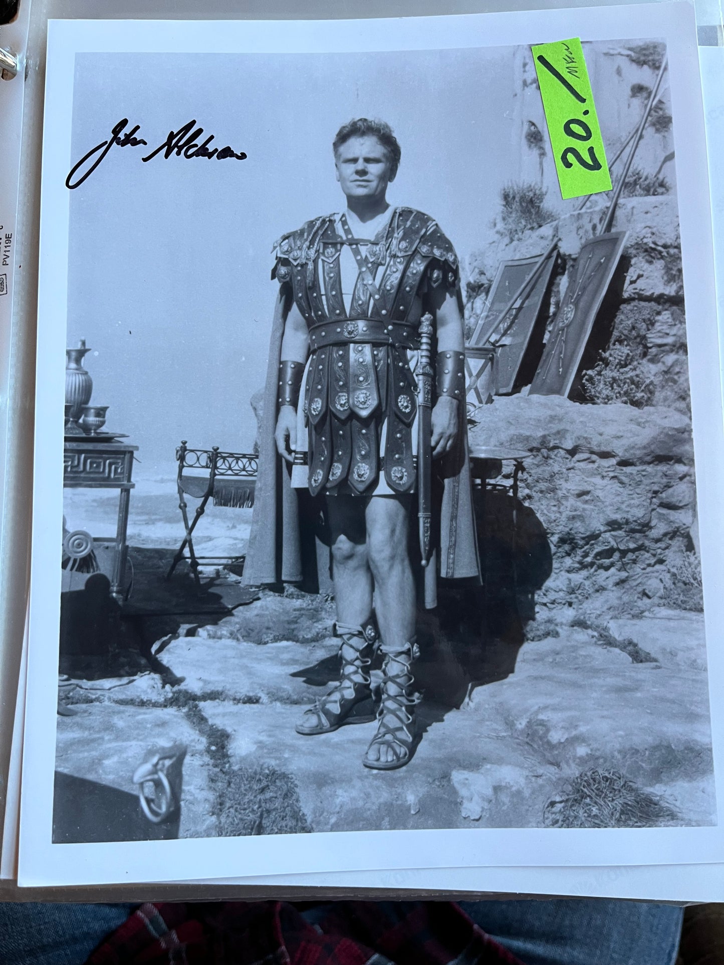 JOHN ANDERSON, autograph
