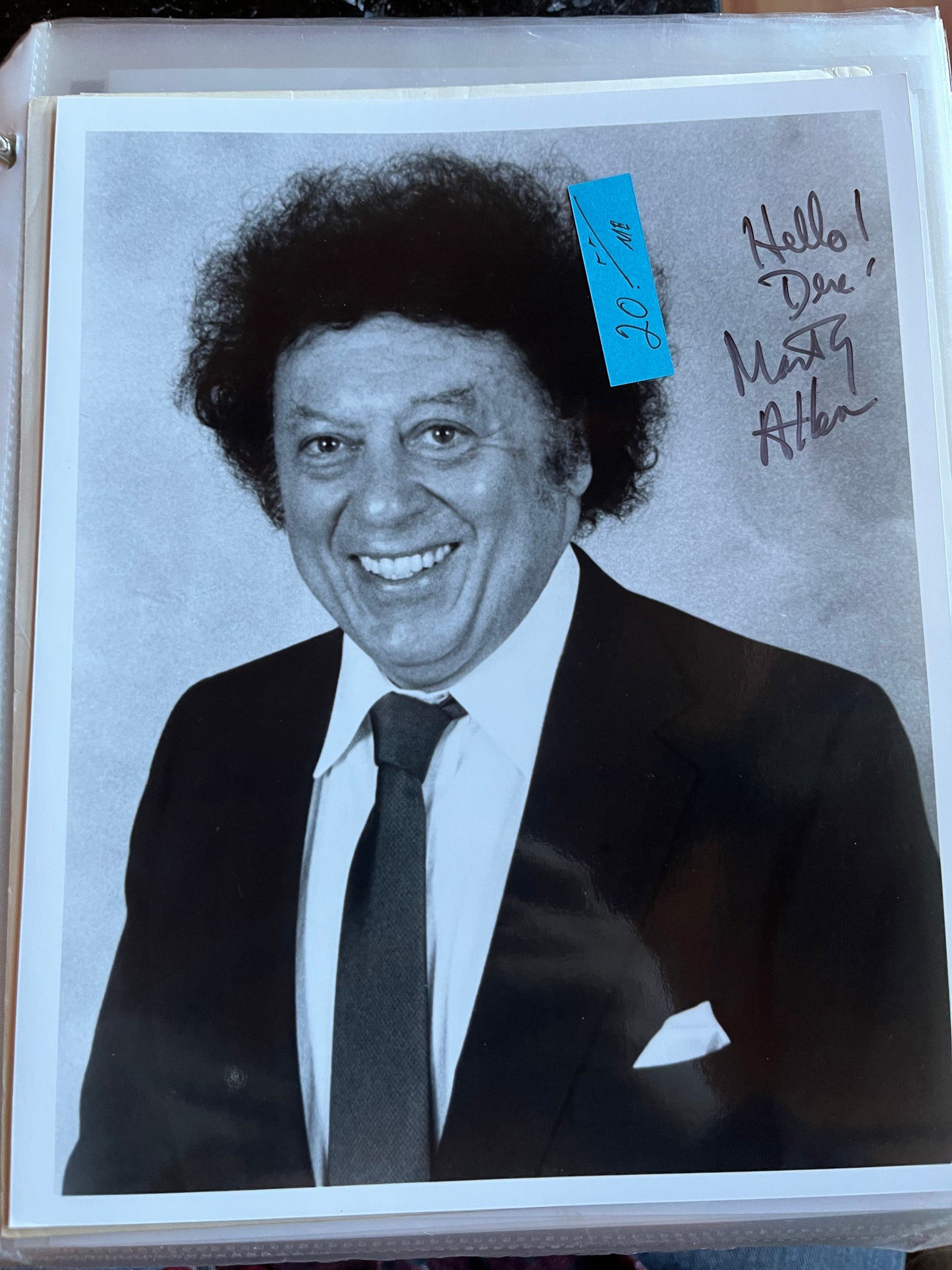 MARTY ALLEN, autograph