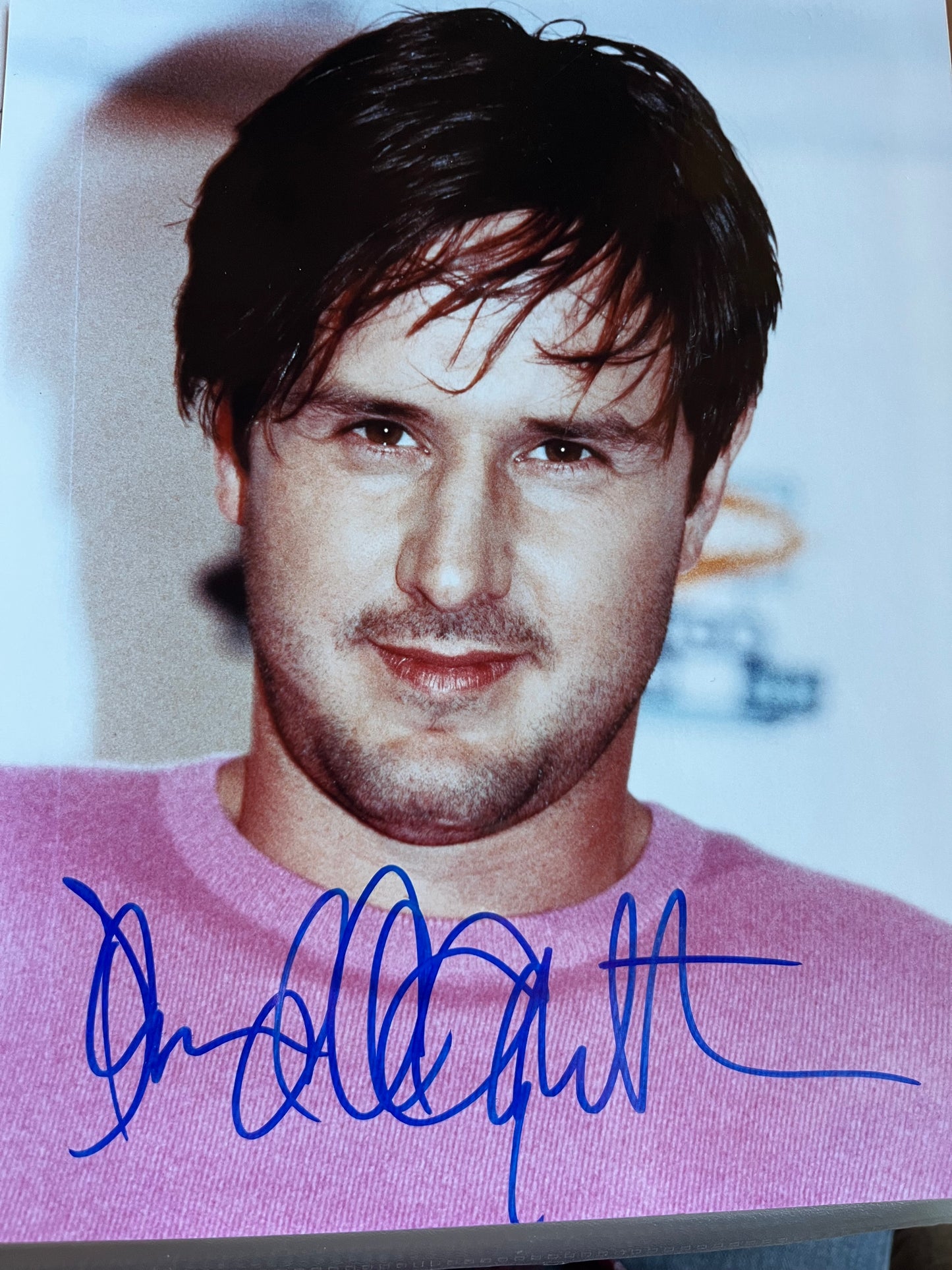 DAVID ARQUETTE, Scream, autograph