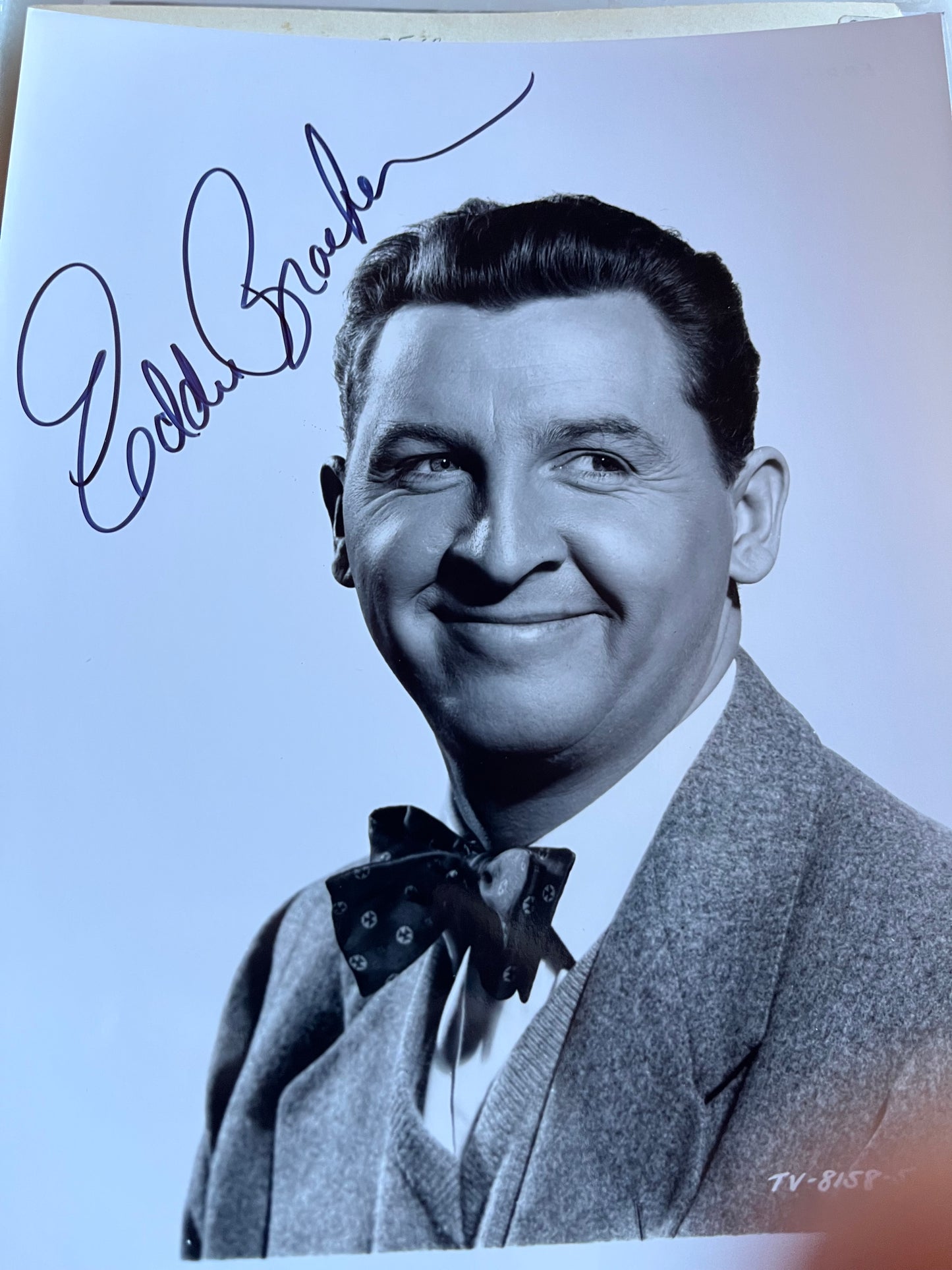 EDDIE BRACKEN, autograph
