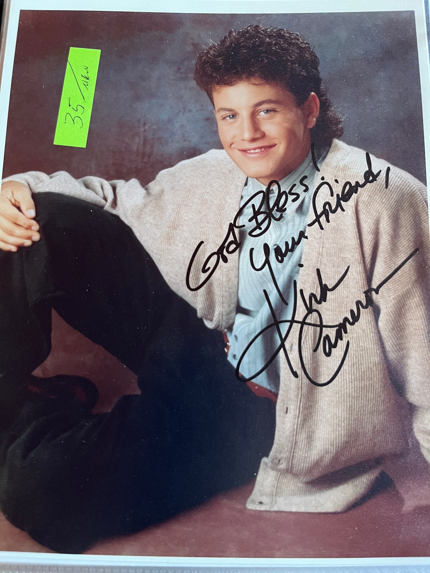 KIRK CAMERON, autograph