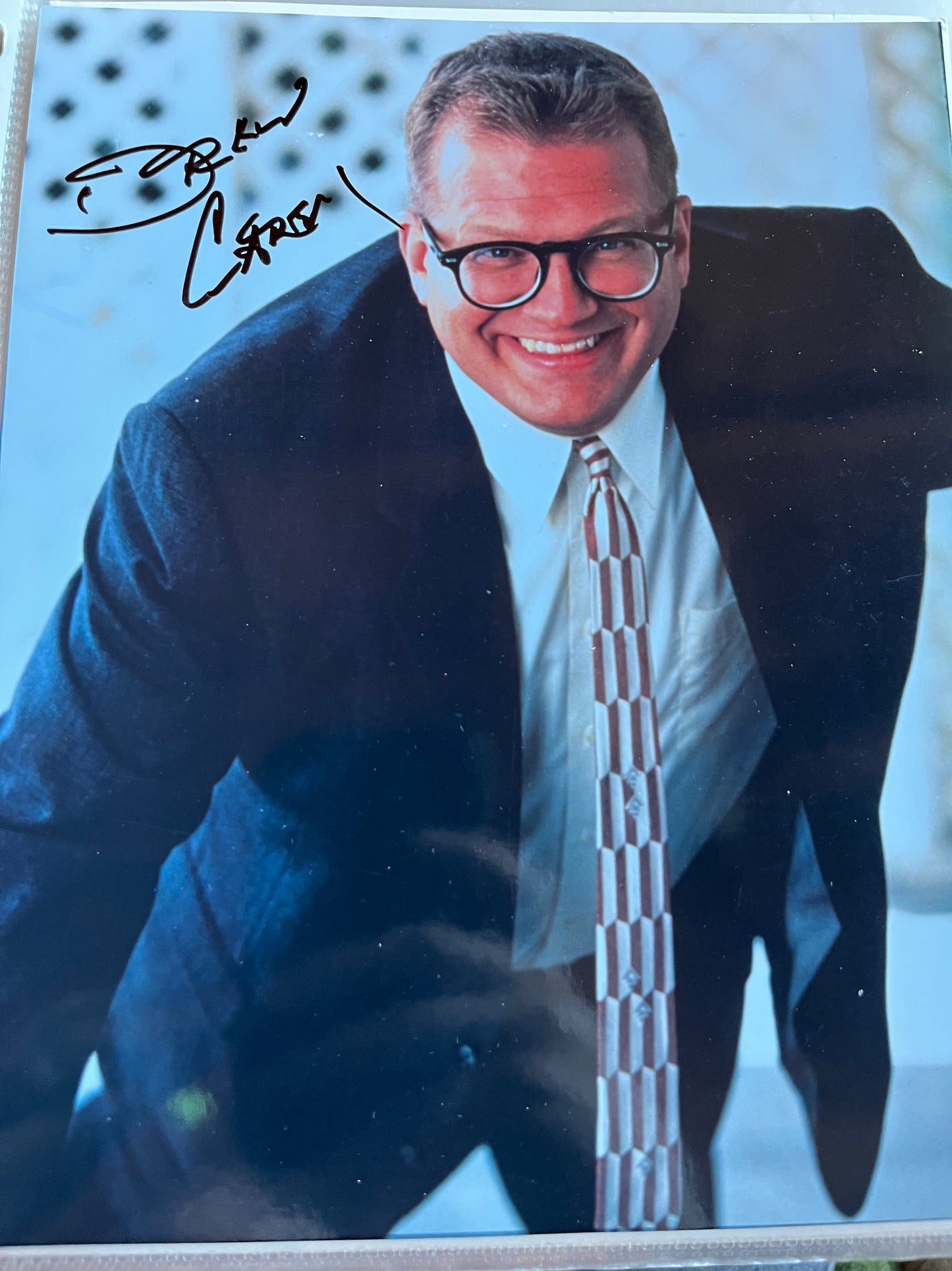 DREW CAREY, The Price is Right, autograph