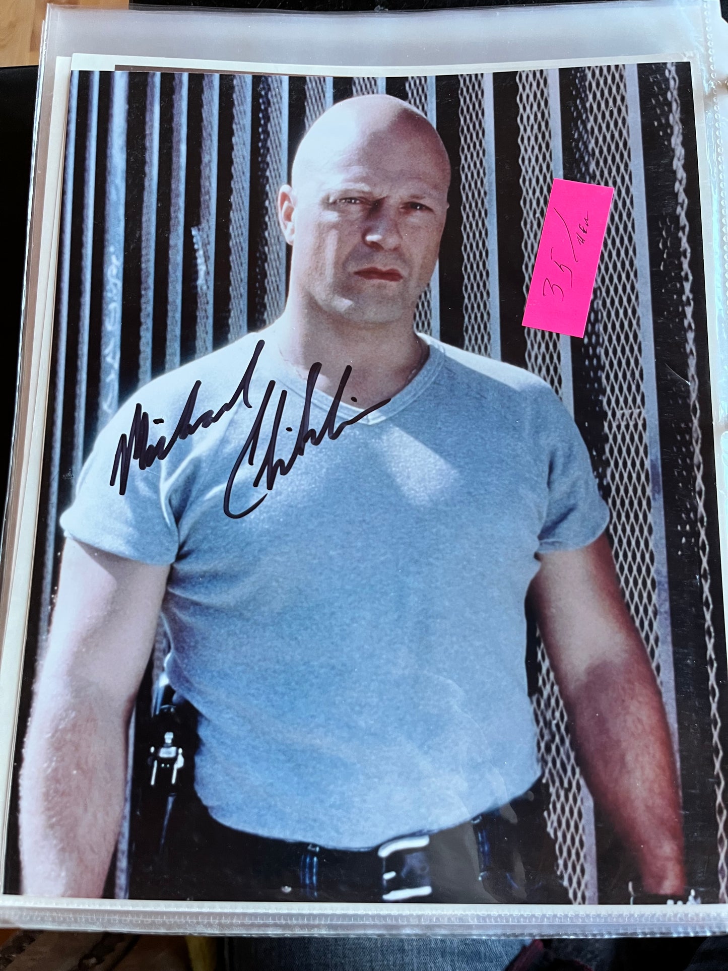 MICHAEL CHIKLIS, Fantastic Four, The Shield, autograph