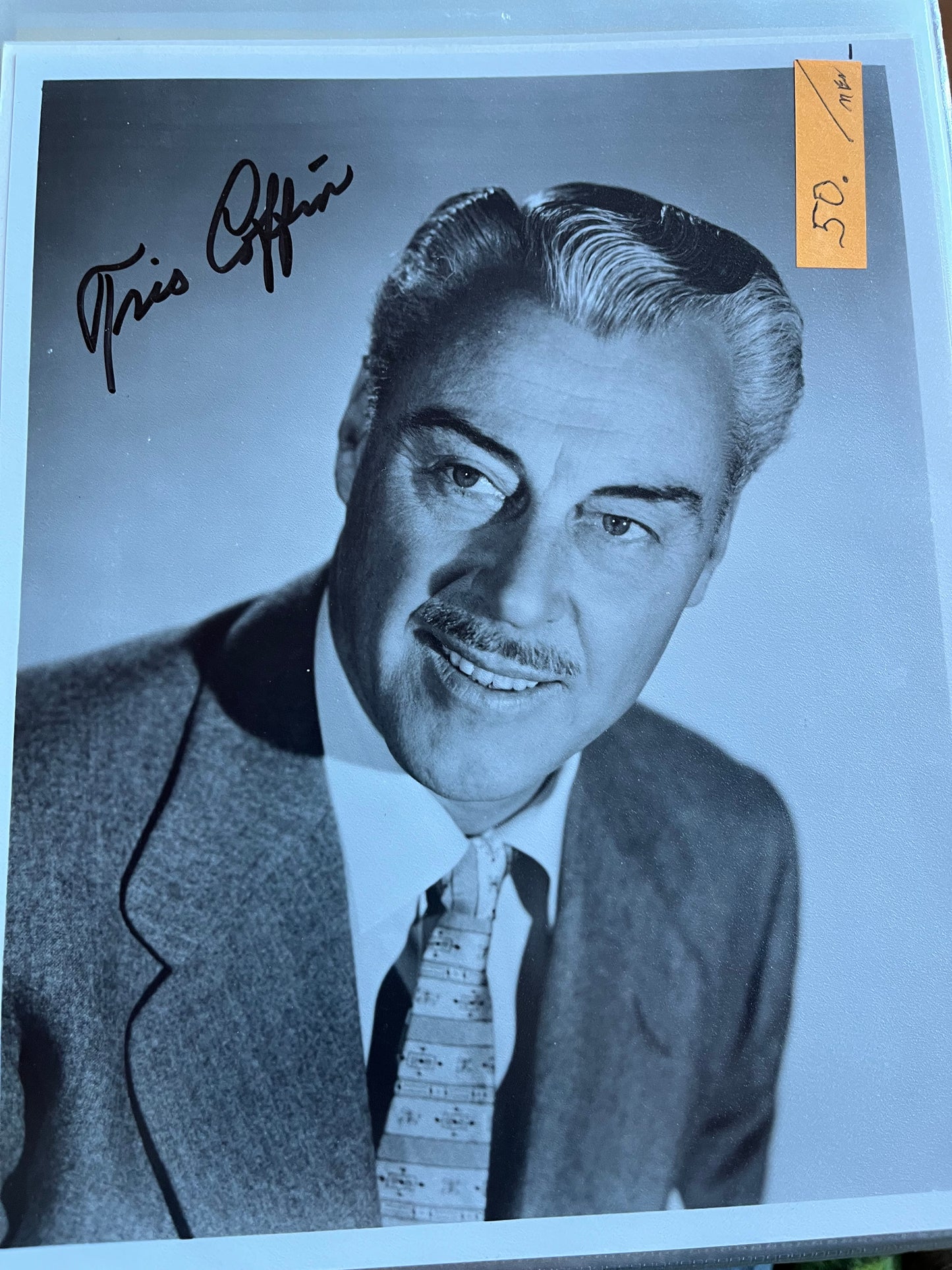 TRISTAM COFFIN, autograph