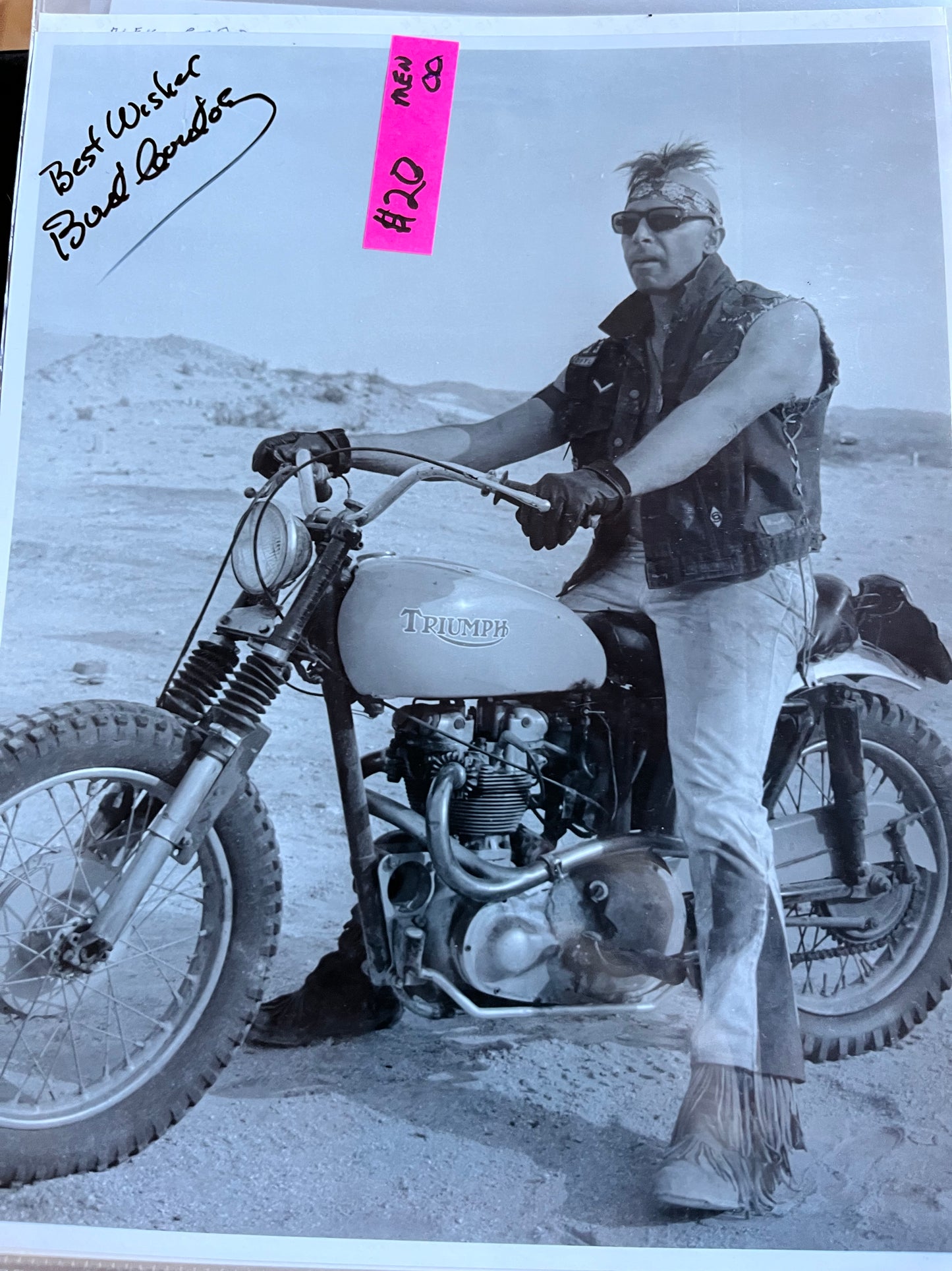 JOHN CARDOS, autograph