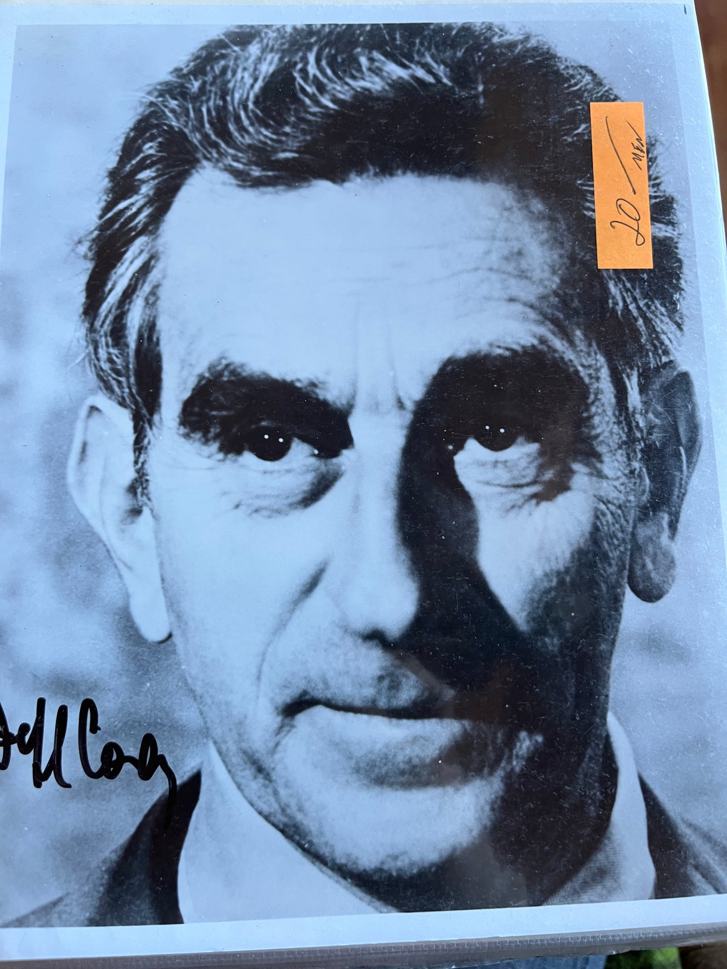 JEFF COREY, autograph
