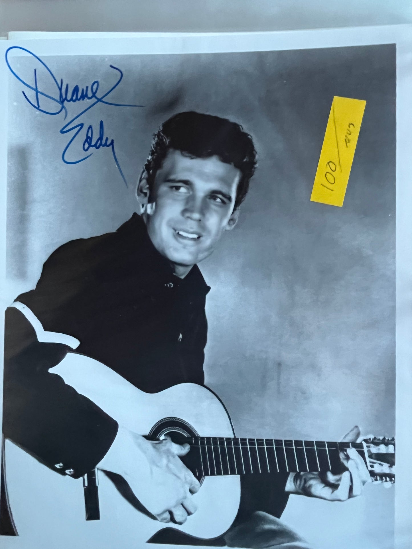 DUANE EDDY, singer, autograph