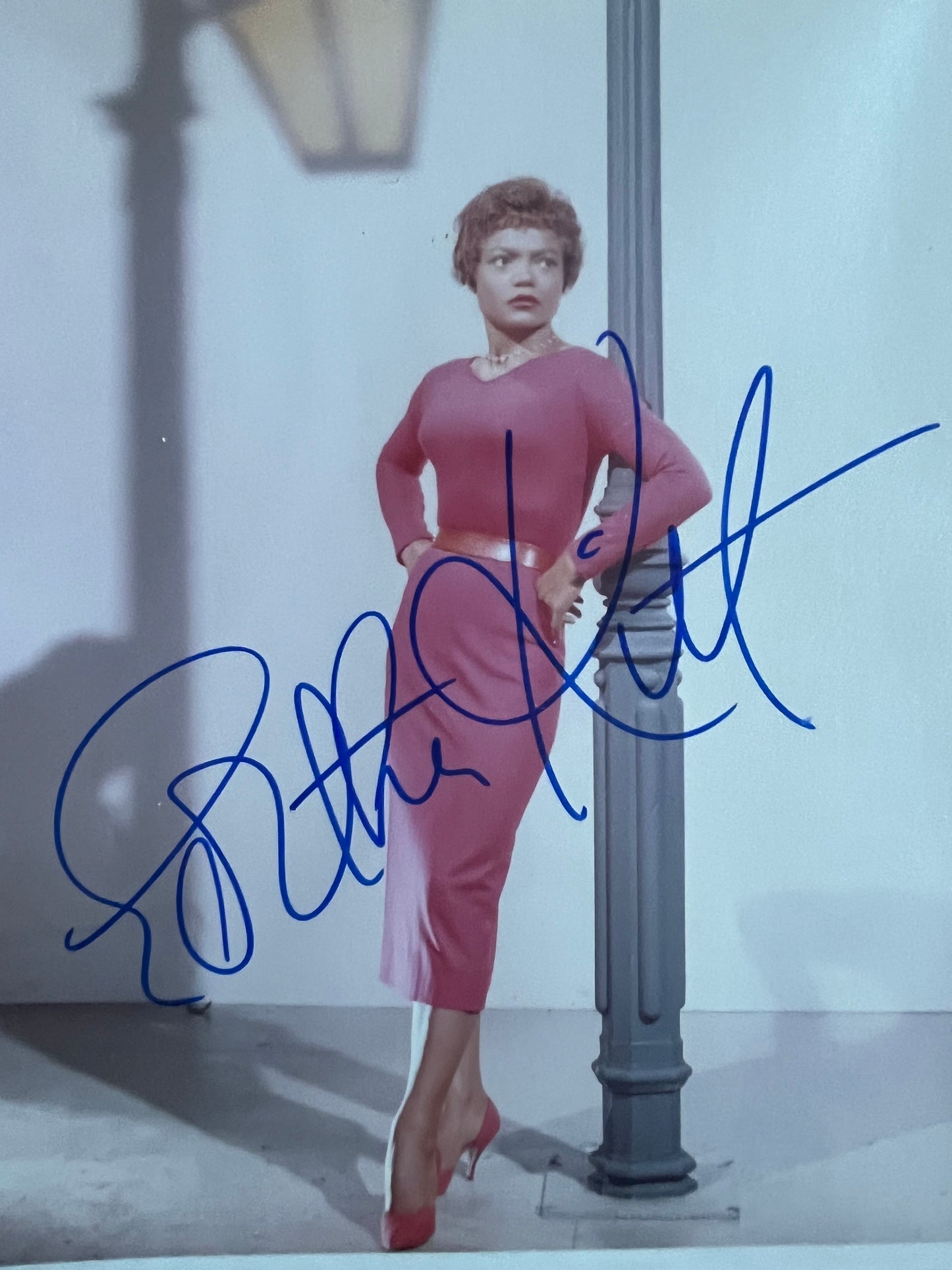 EARTHA KITT, singer, Cat Woman, autograph