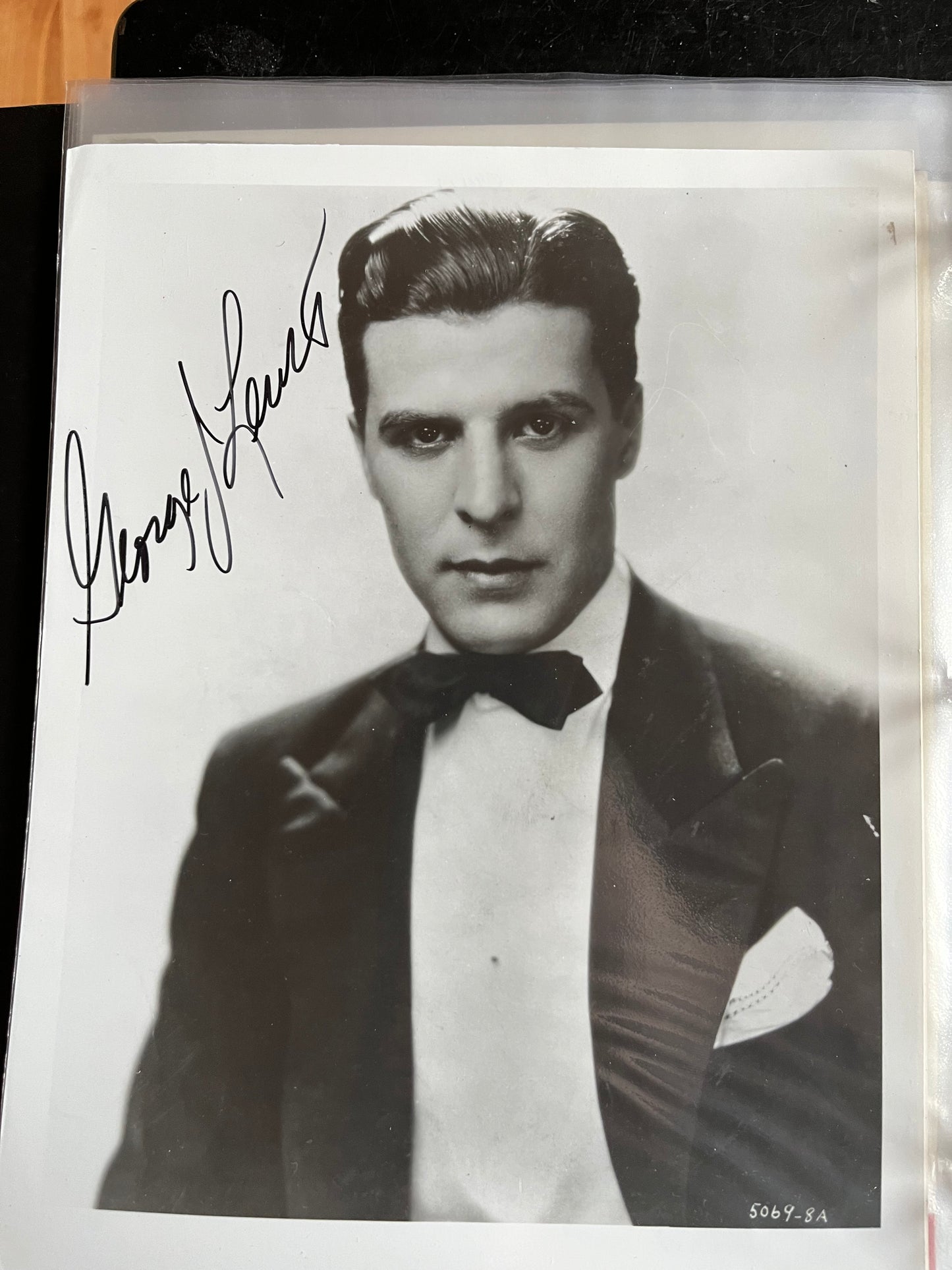 GEORGE LEWIS, autograph