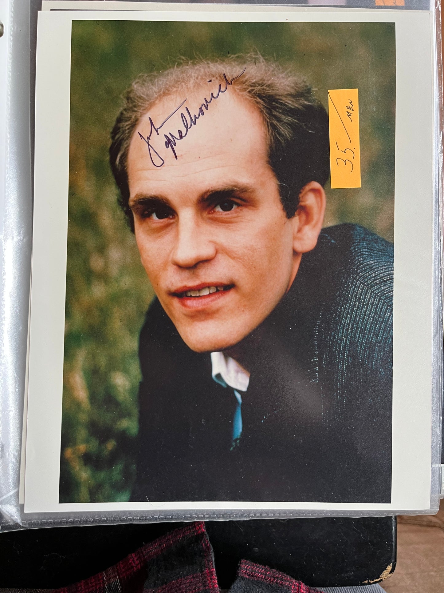 JOHN MALKOVICH, autograph