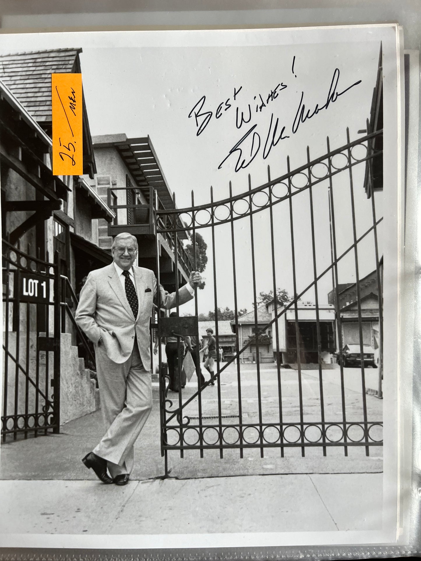 ED McMAHON, autograph