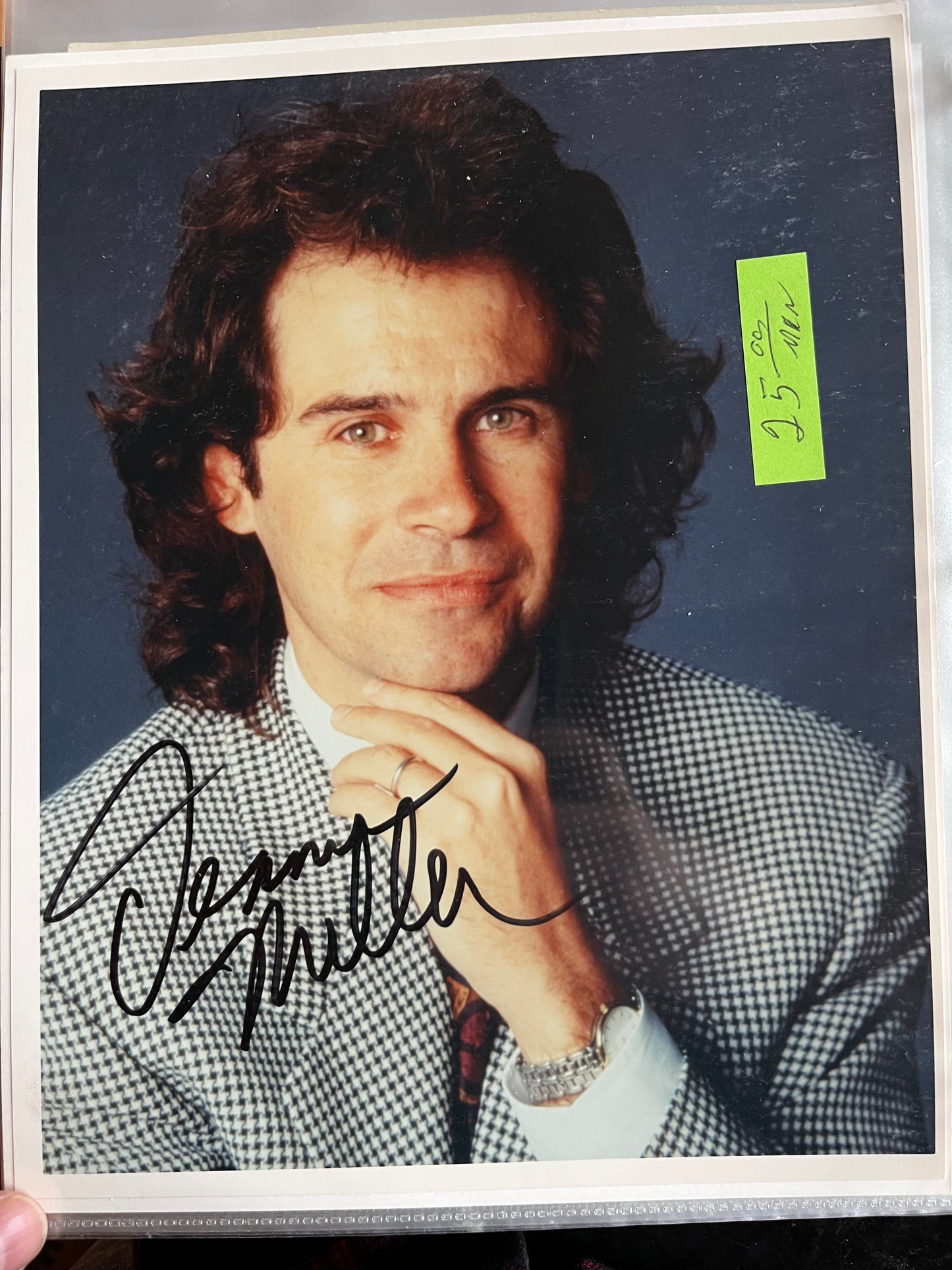 DENNIS MILLER, autograph