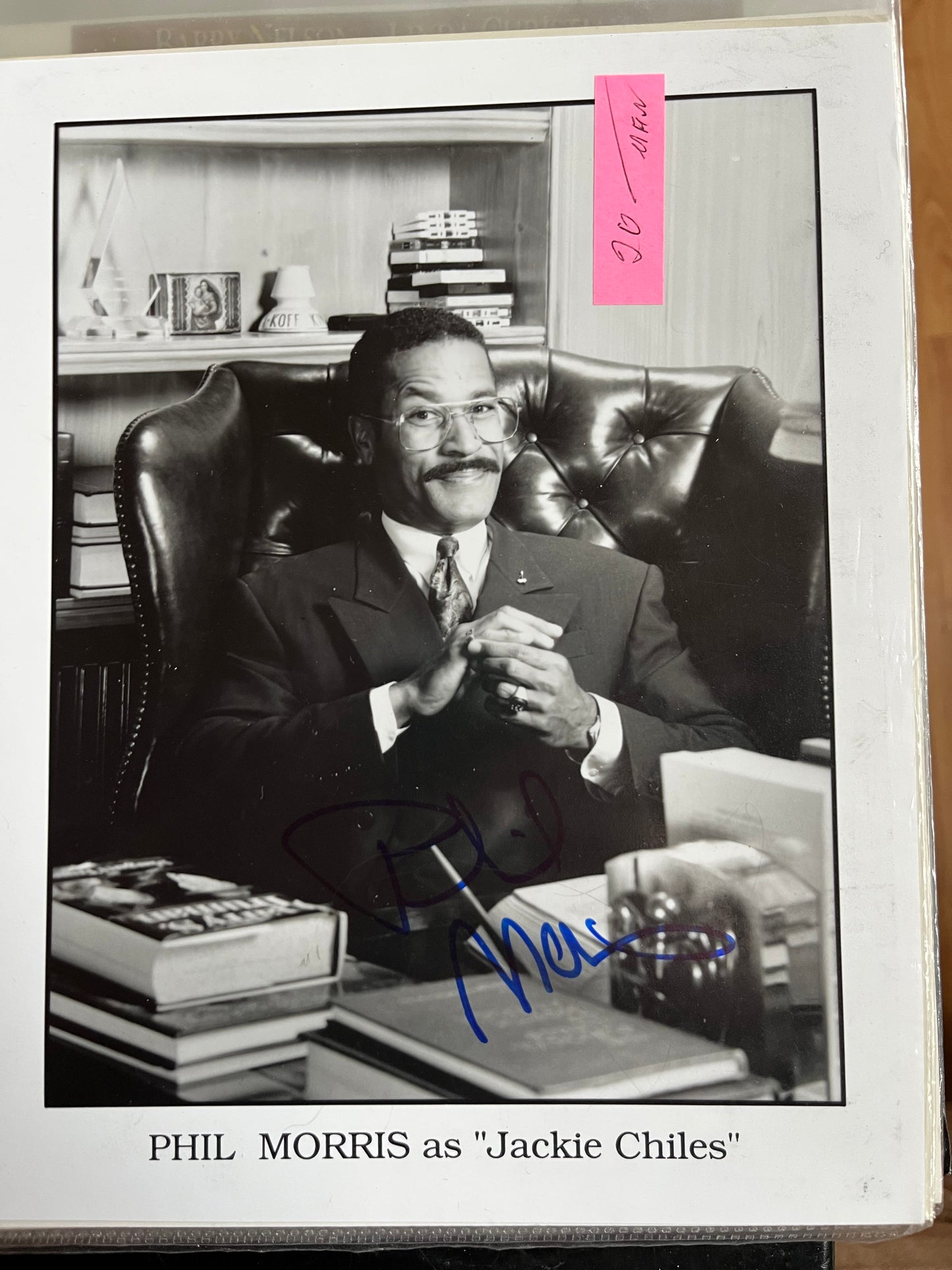 PHIL MORRIS, autograph