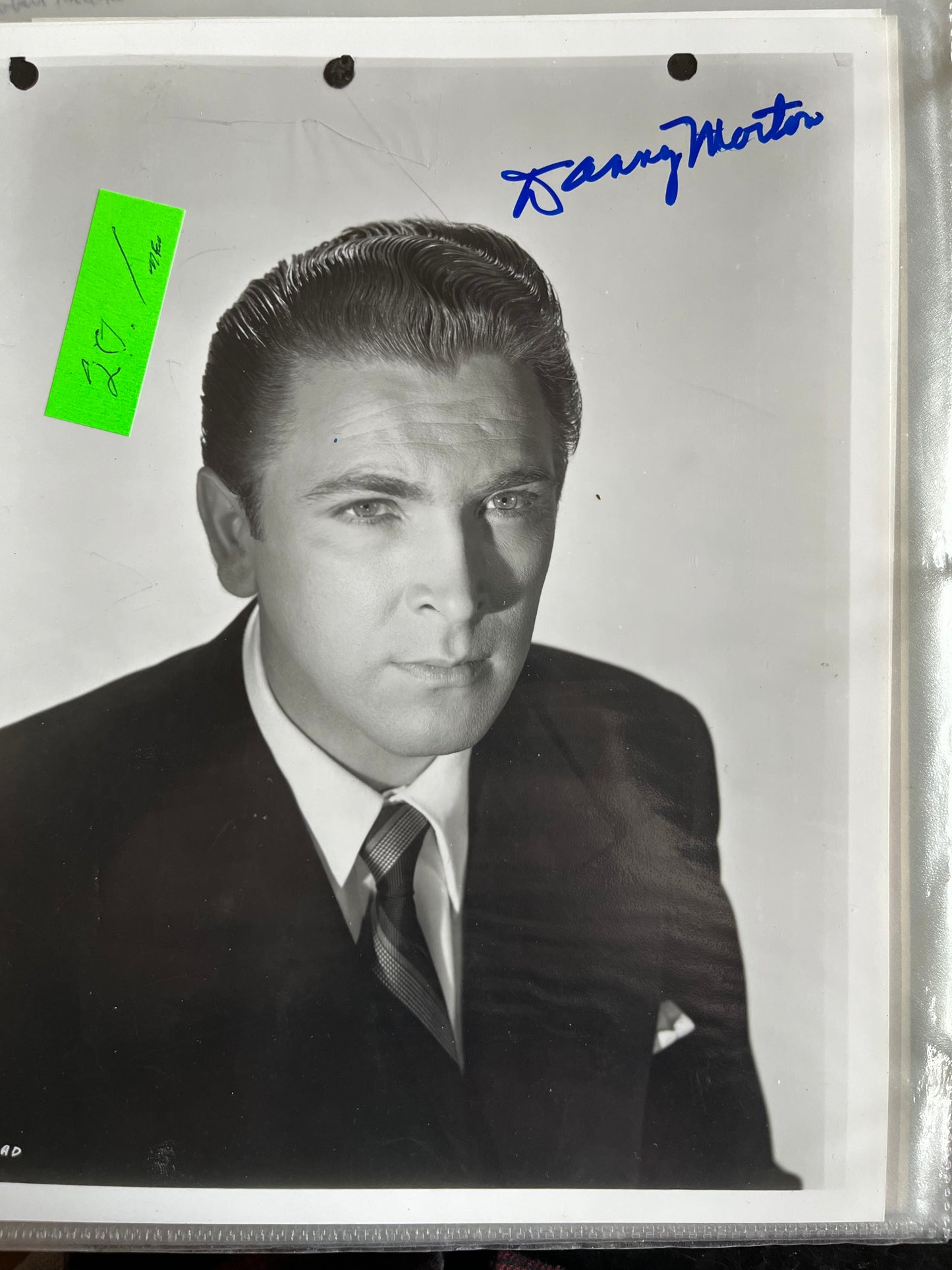 DANNY MORTON, autograph