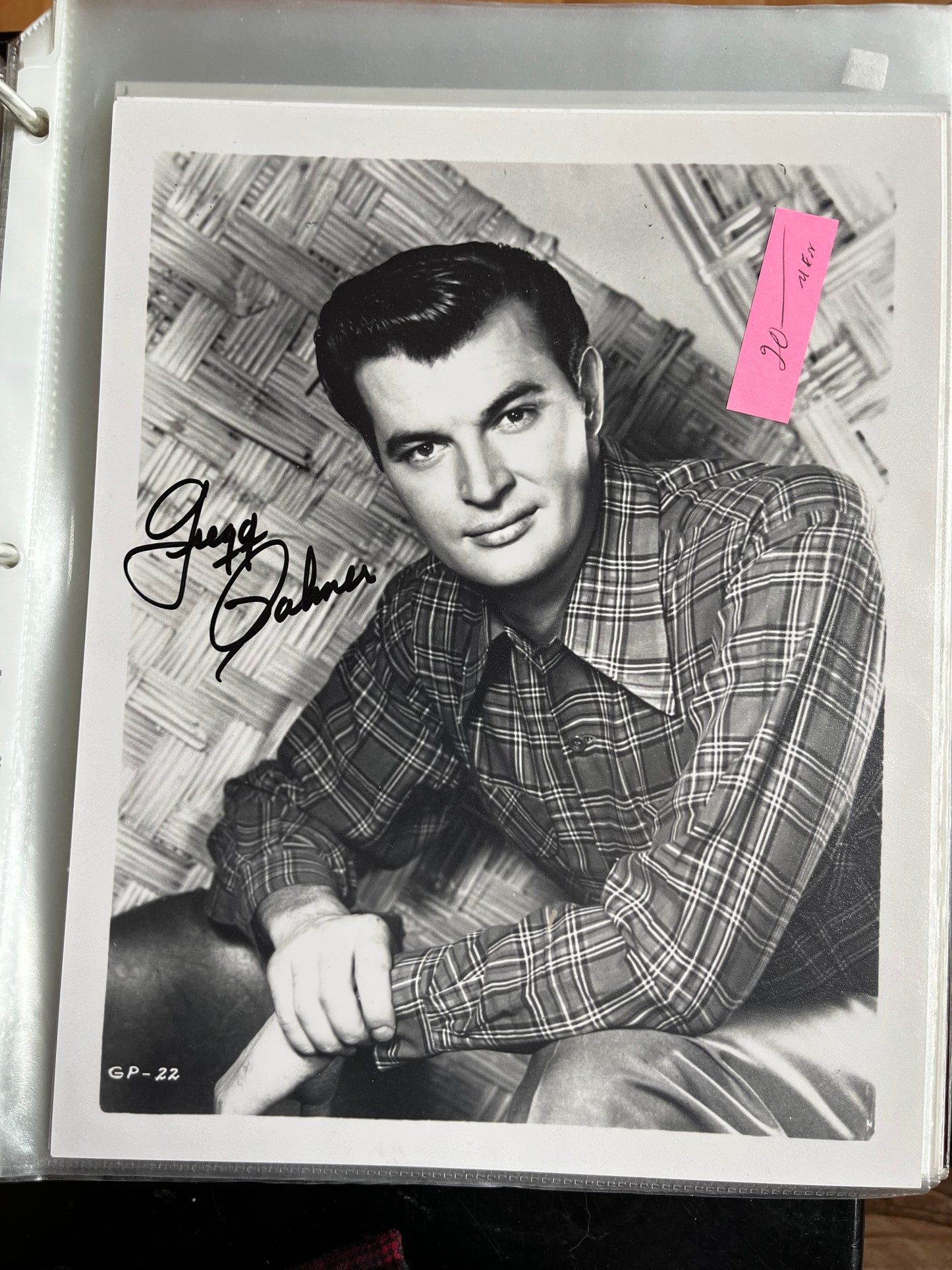 GREG PALMER, autograph