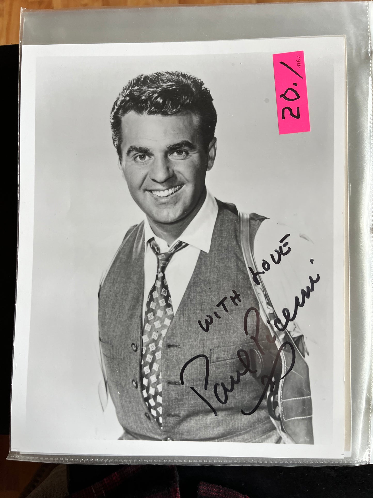 PAUL PICERNI, The Untouchables, autograph