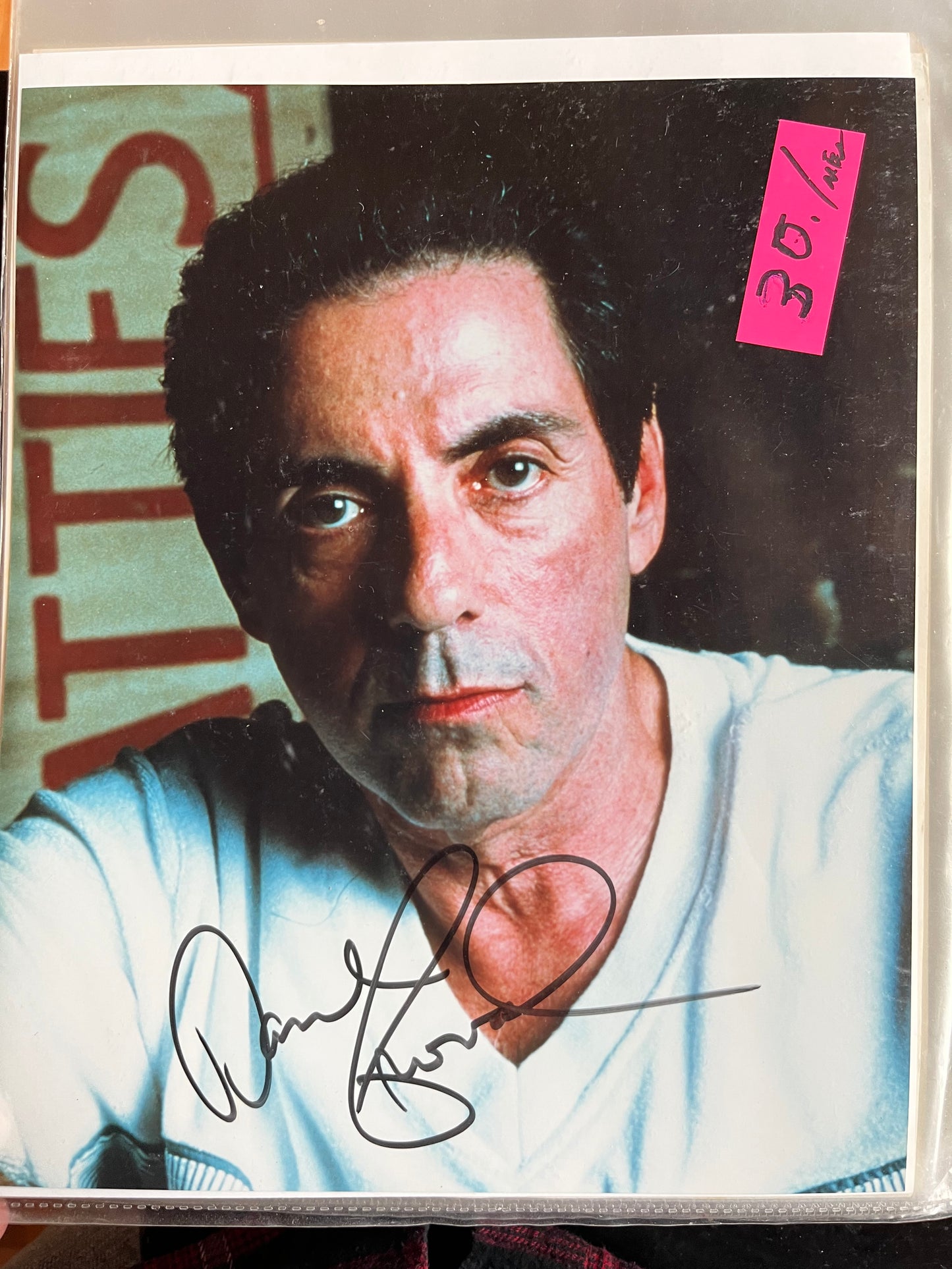 DAVID PROVAL, autograph
